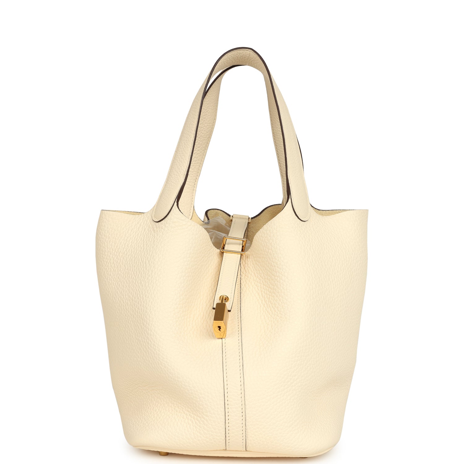 Picotin Lock 22 Nata Clemence Gold Hardware Bag