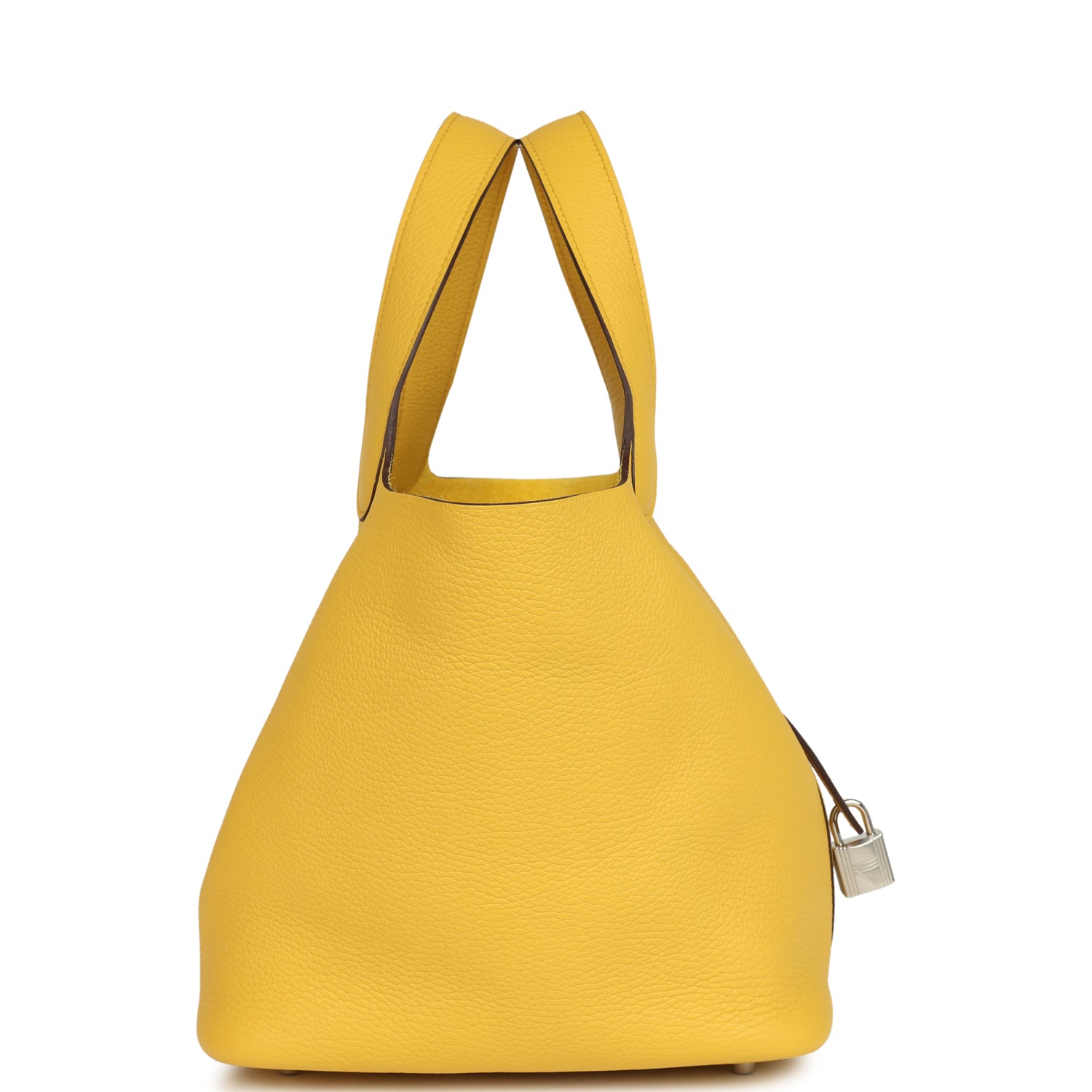 Picotin Lock 22 Sun Clemence Palladium Hardware Bag