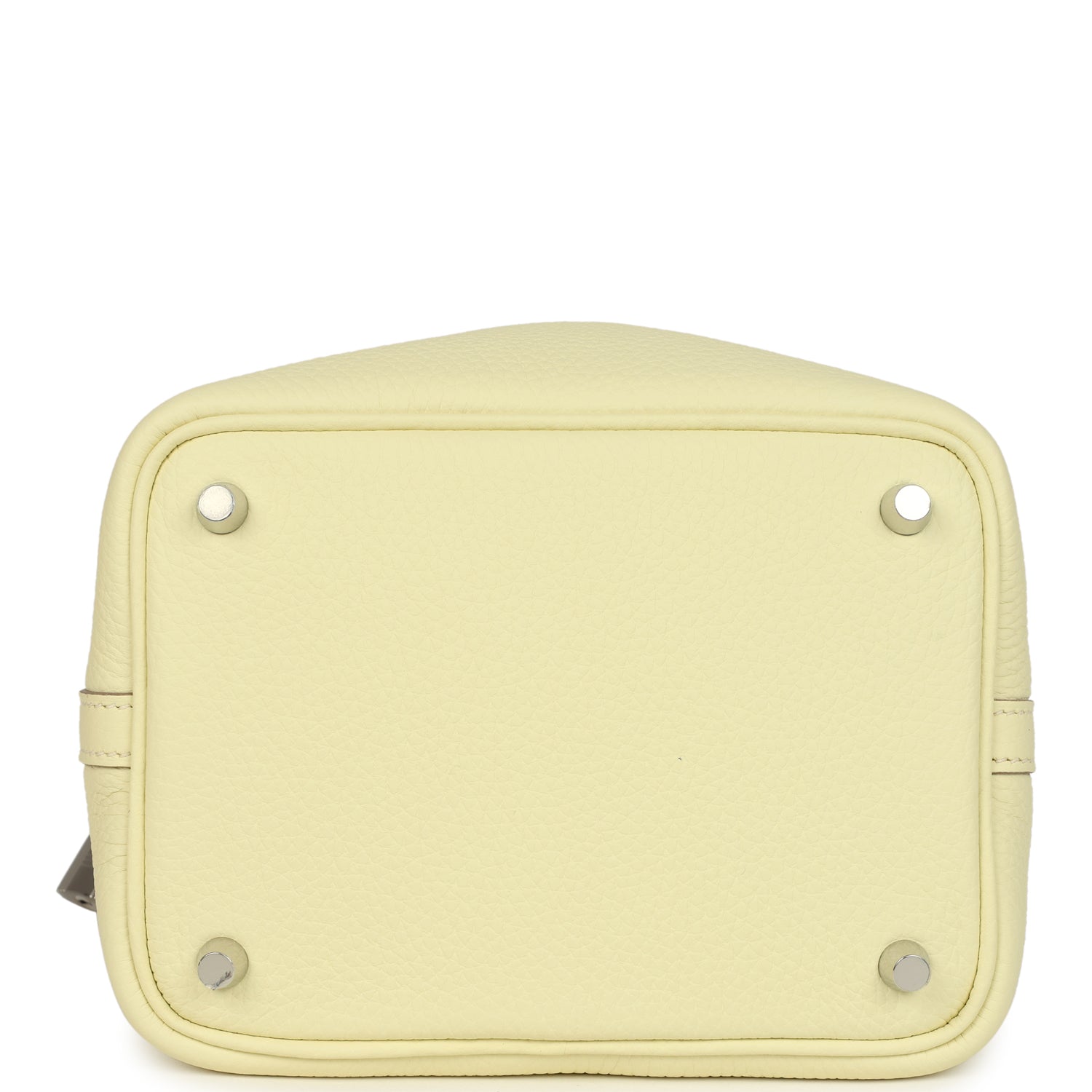Picotin Lock Eclat 18 Jaune Milton Clemence and Vert Vertigo Swift Palladium Hardware Bag
