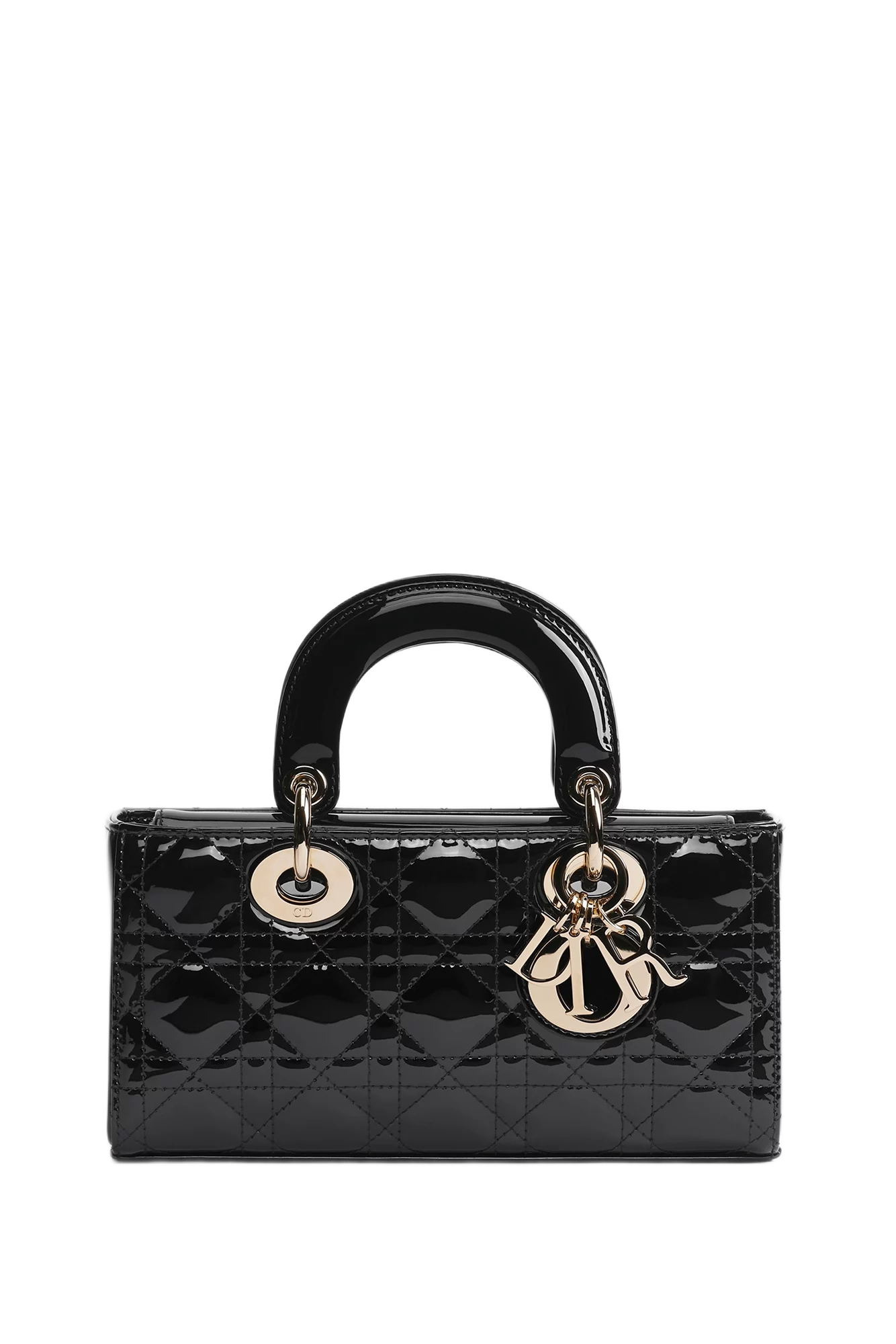 Small Lady D-Joy Black Patent Bag