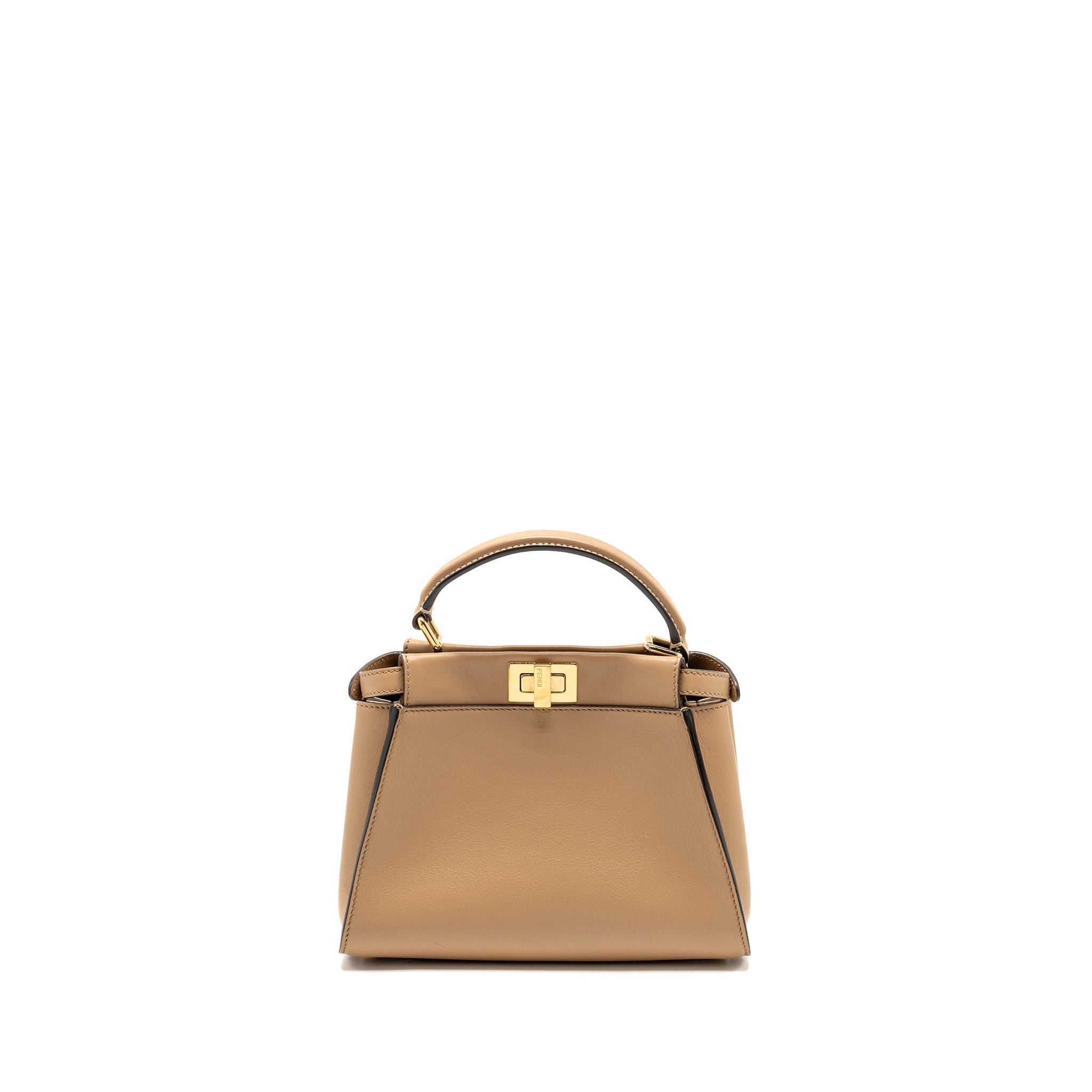 fendi-mini-peekaboo-calfskin-beige-ghw-1