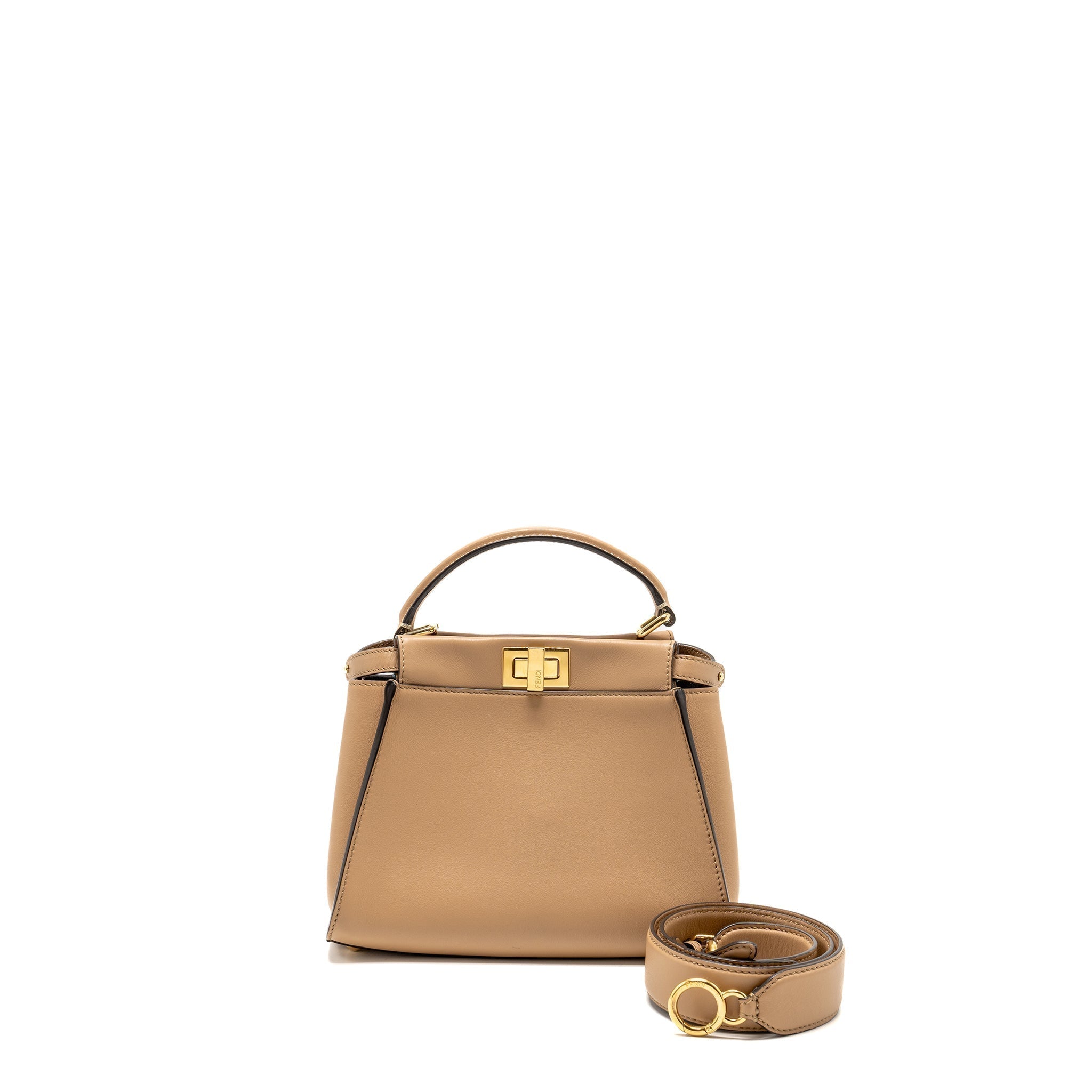 fendi-mini-peekaboo-calfskin-beige-ghw-1