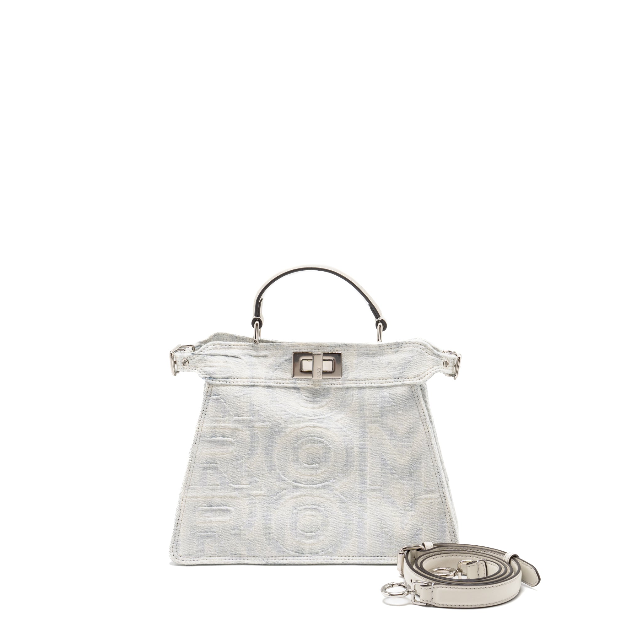 fendi-medium-peekaboo-iseeu-white-denim-shw