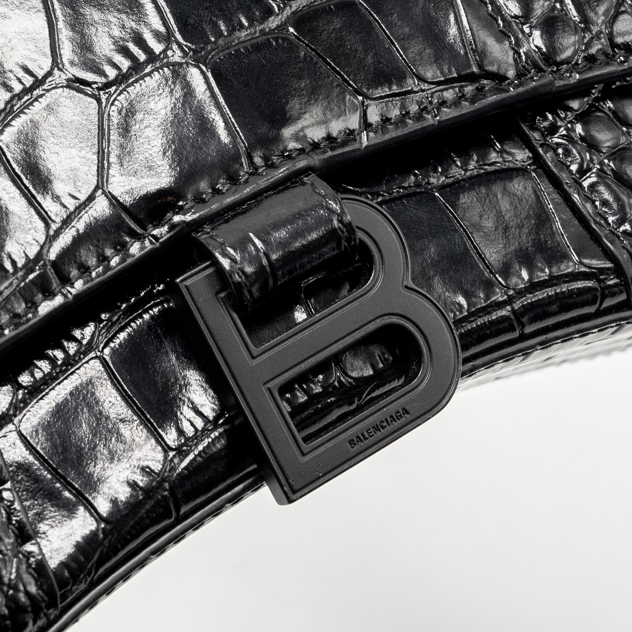 balenciaga-xs-hourglass-croc-embossed-calfskin-so-black