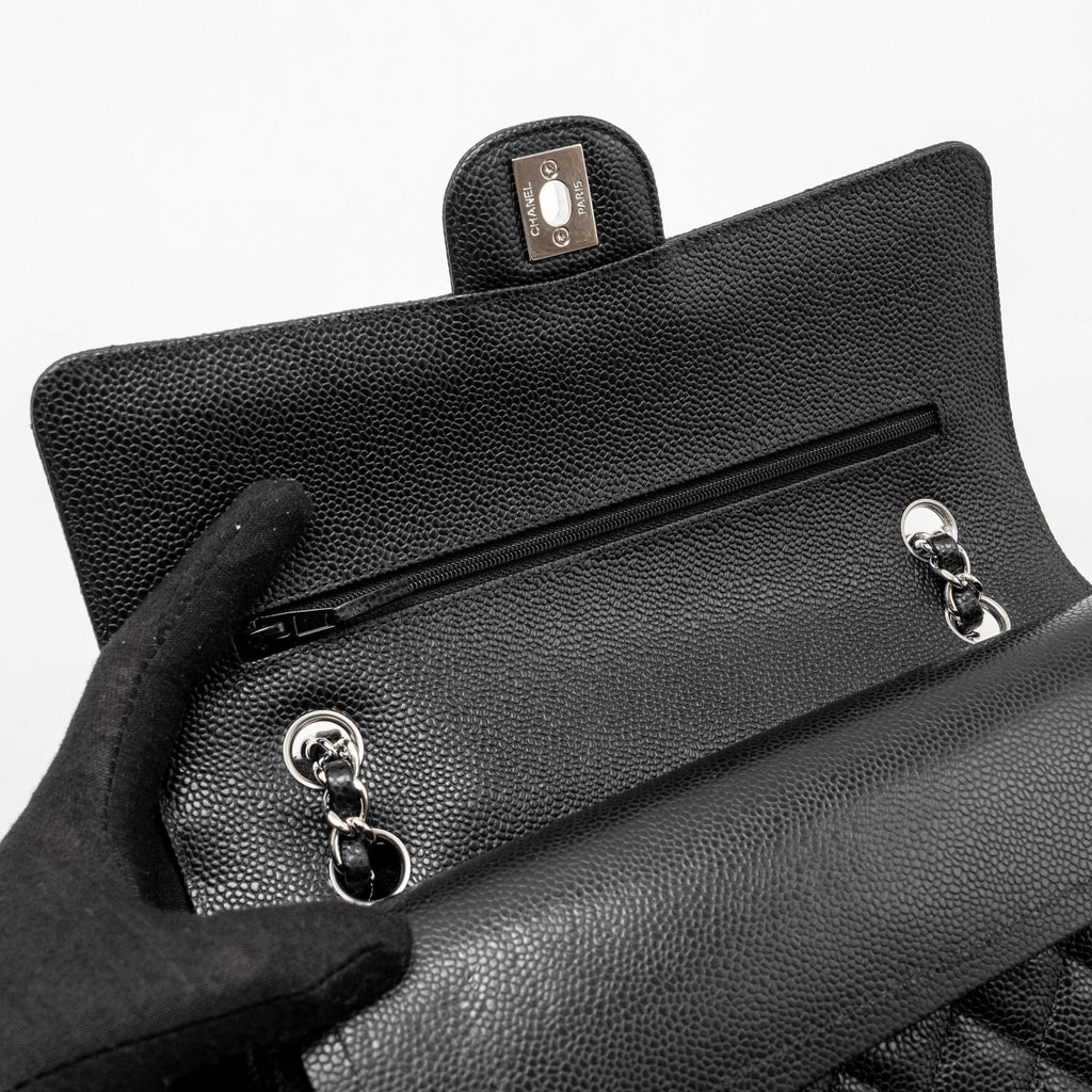 chanel-medium-classic-double-flap-bag-caviar-black-shw-microchip-copy-2