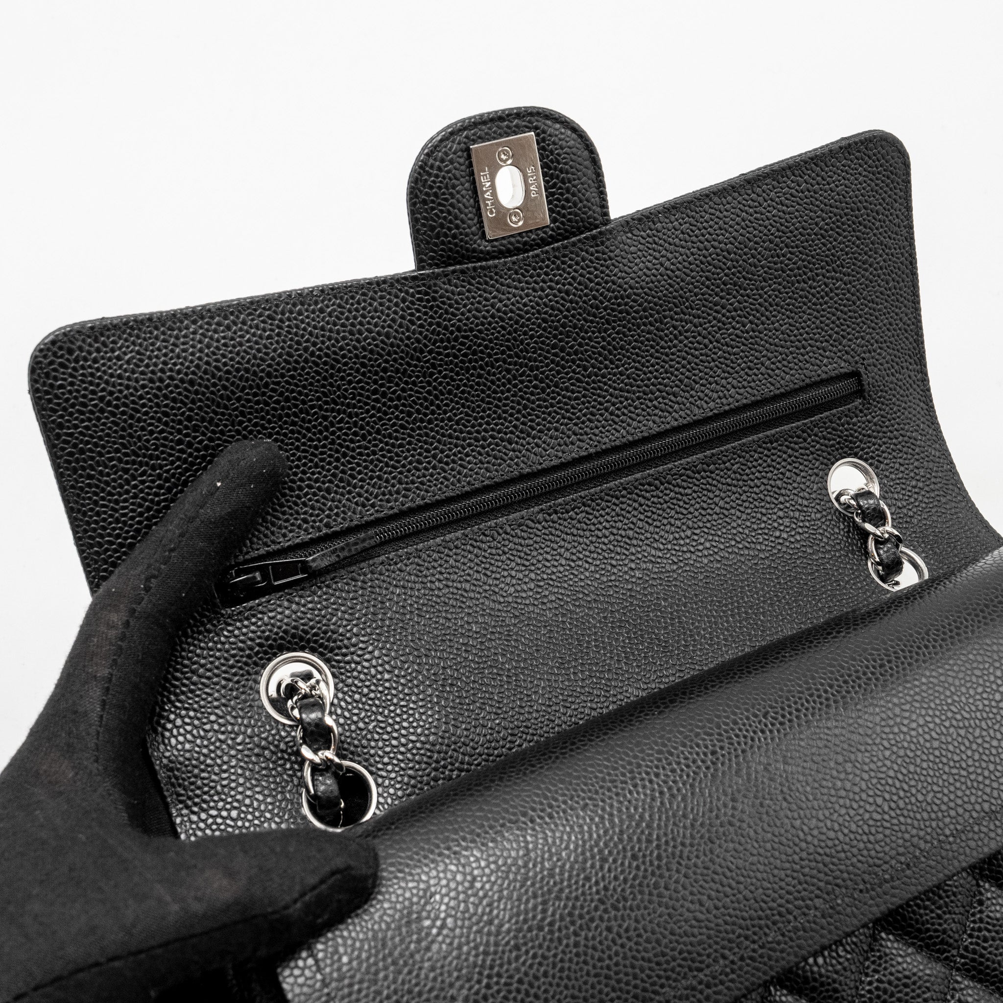 chanel-medium-classic-double-flap-bag-caviar-black-shw-microchip-copy-2