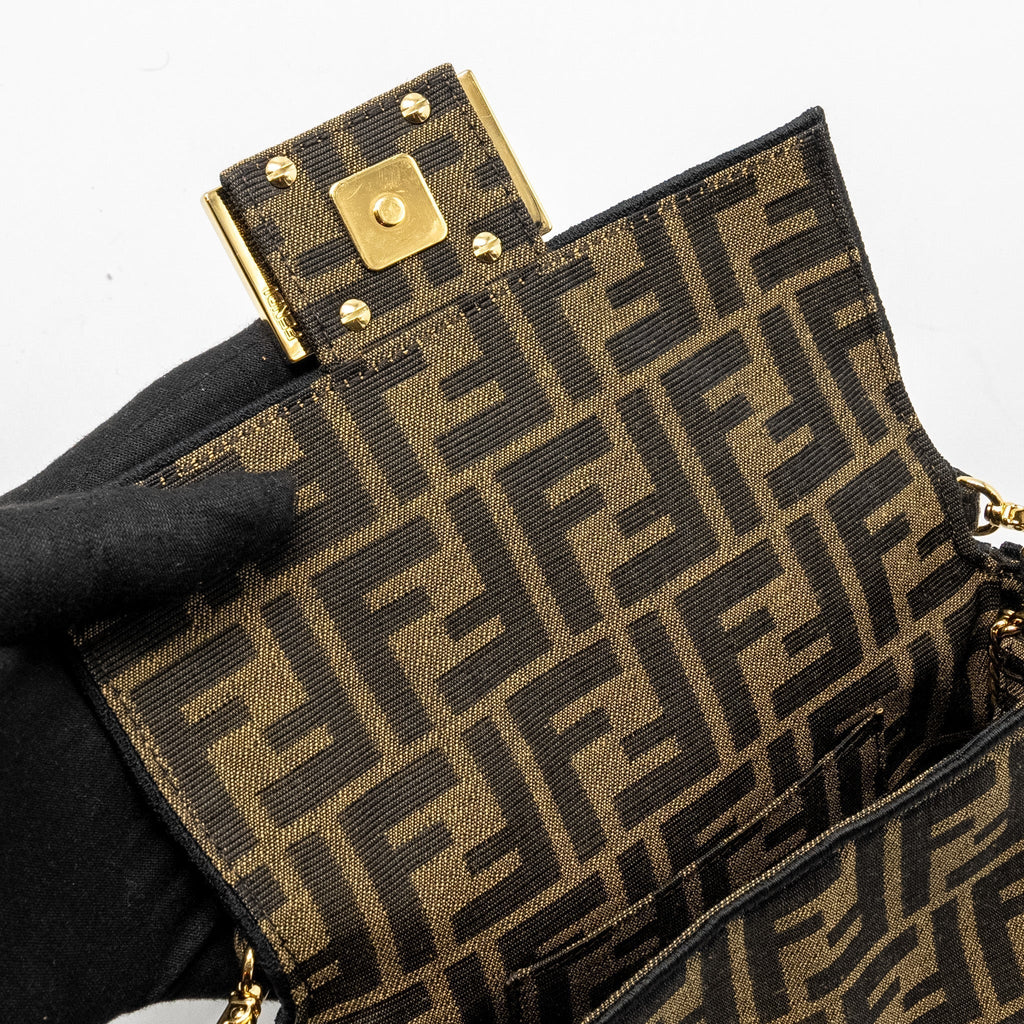 fendi-mini-baguette-bag-ff-jacquard-fabric-brown-ghw