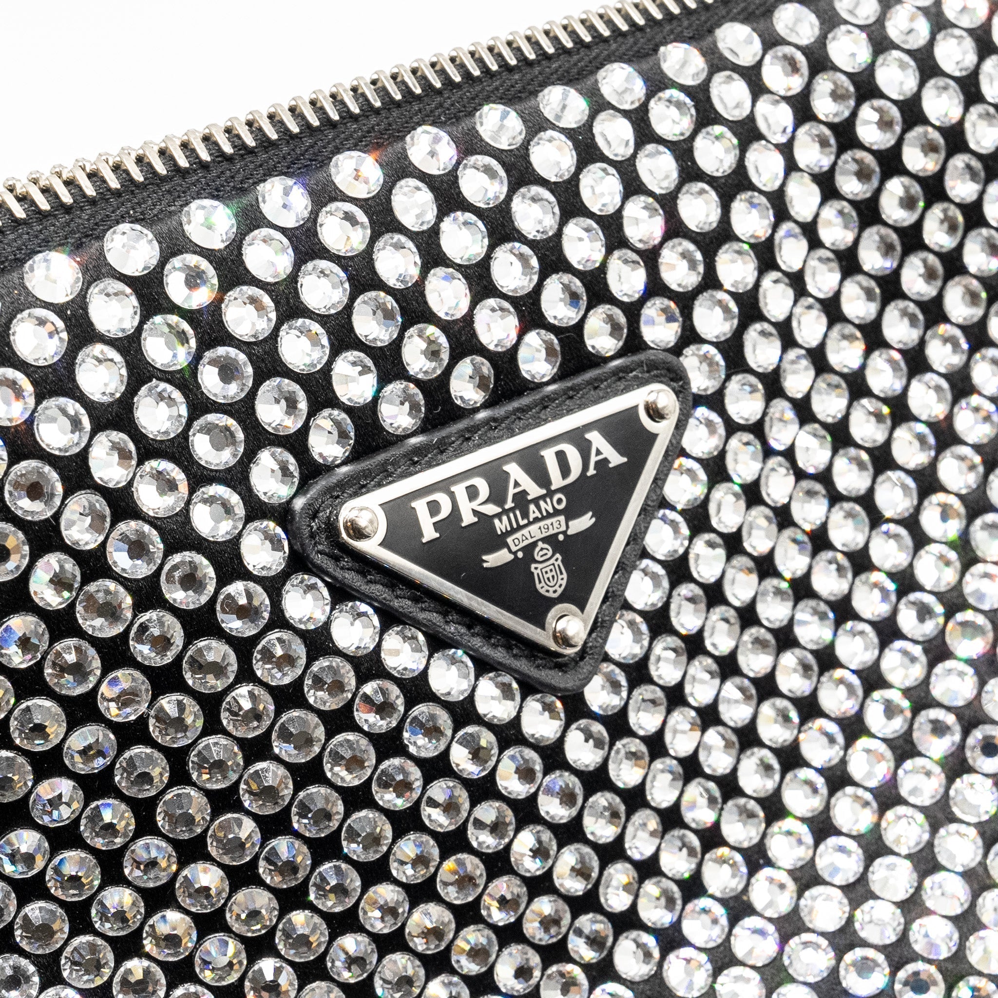 prada-triangle-pouch-crystal-embellished-black-shw