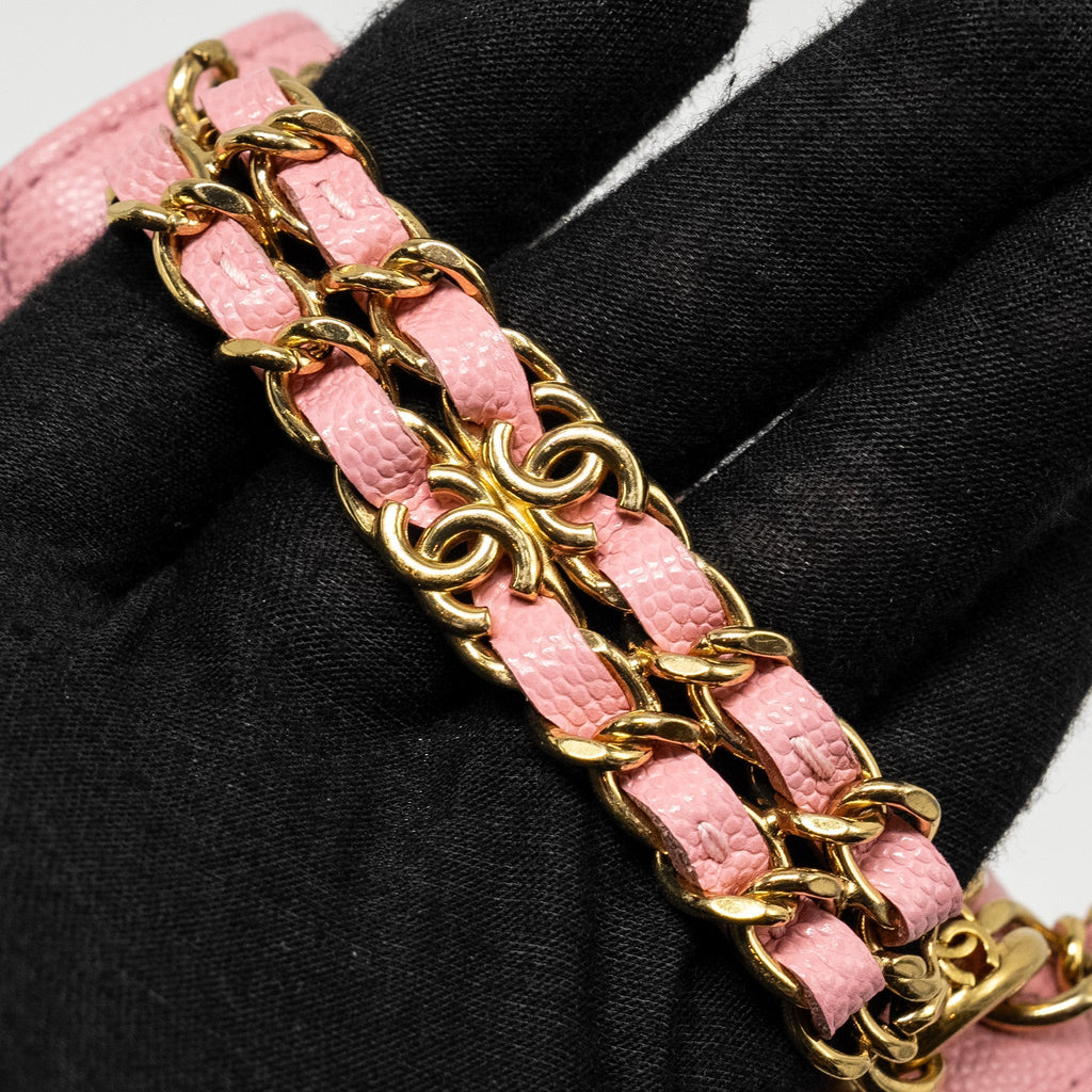 chanel-mini-flap-bag-with-chain-handle-caviar-pink-ghwmicrochip