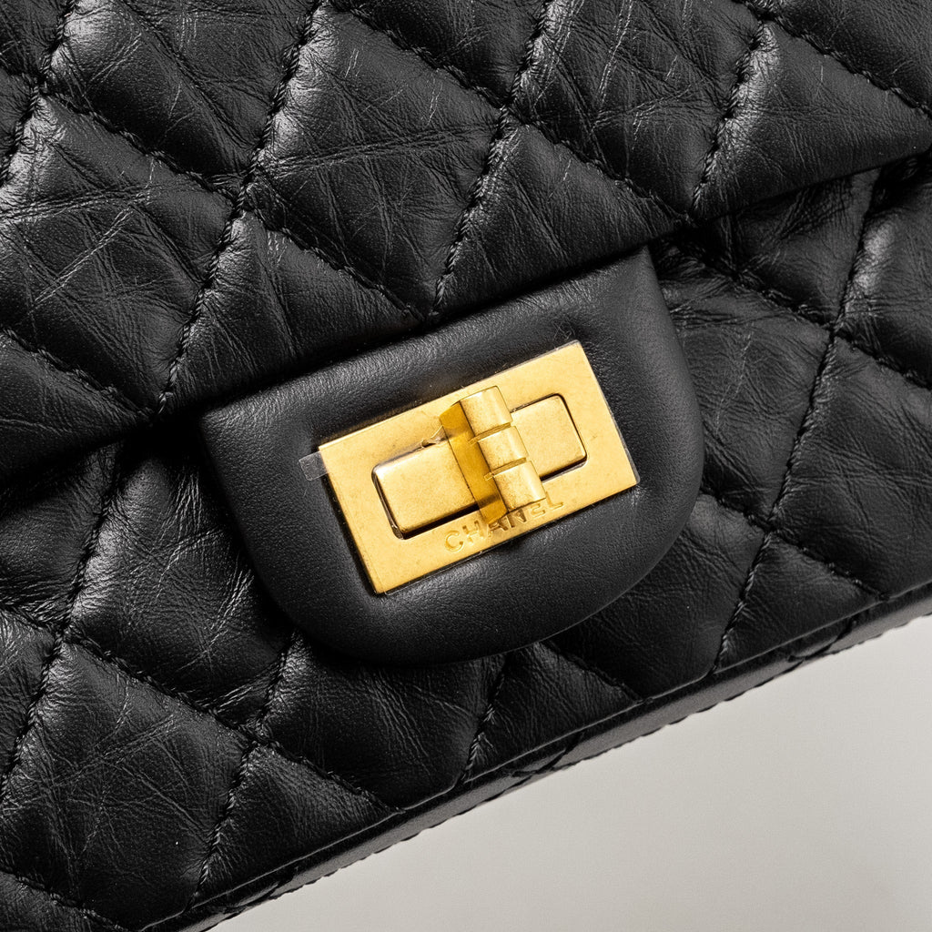 chanel-small-2-55-reissue-double-flap-bag-aged-calfskin-black-ghw-microchip