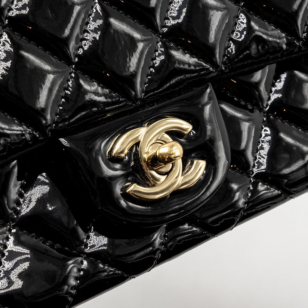 chanel-mini-rectangular-flap-bag-patent-black-lghw