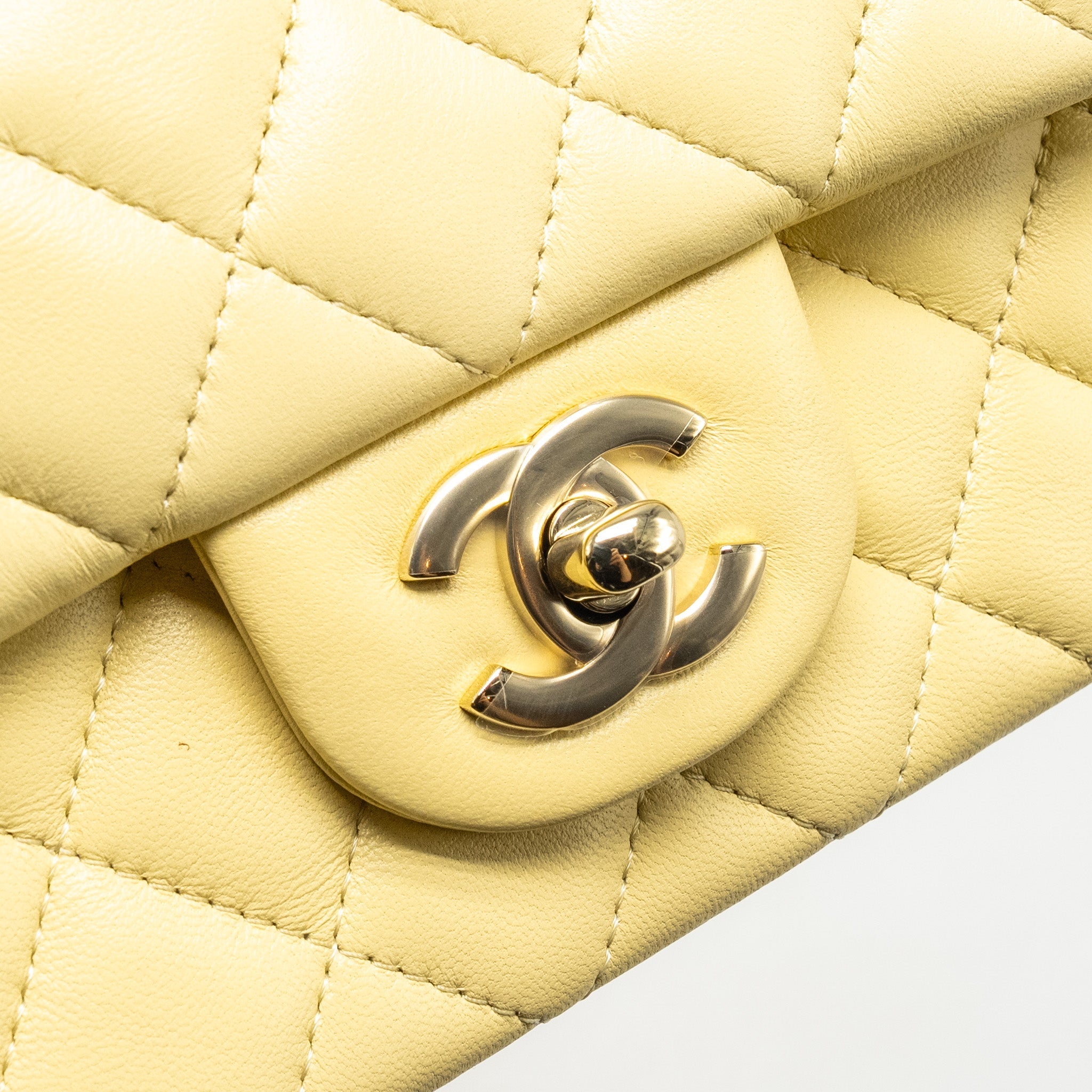 chanel-mini-rectangular-flap-bag-lambskin-yellow-lghw