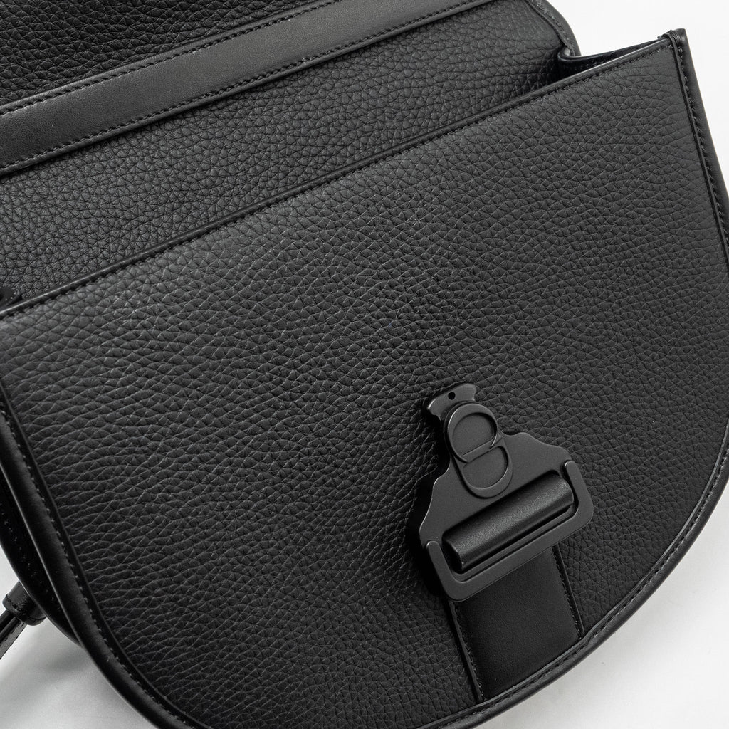dior-large-gallop-bag-with-strap-grained-smooth-calfskin-black-silver-gold-hardware