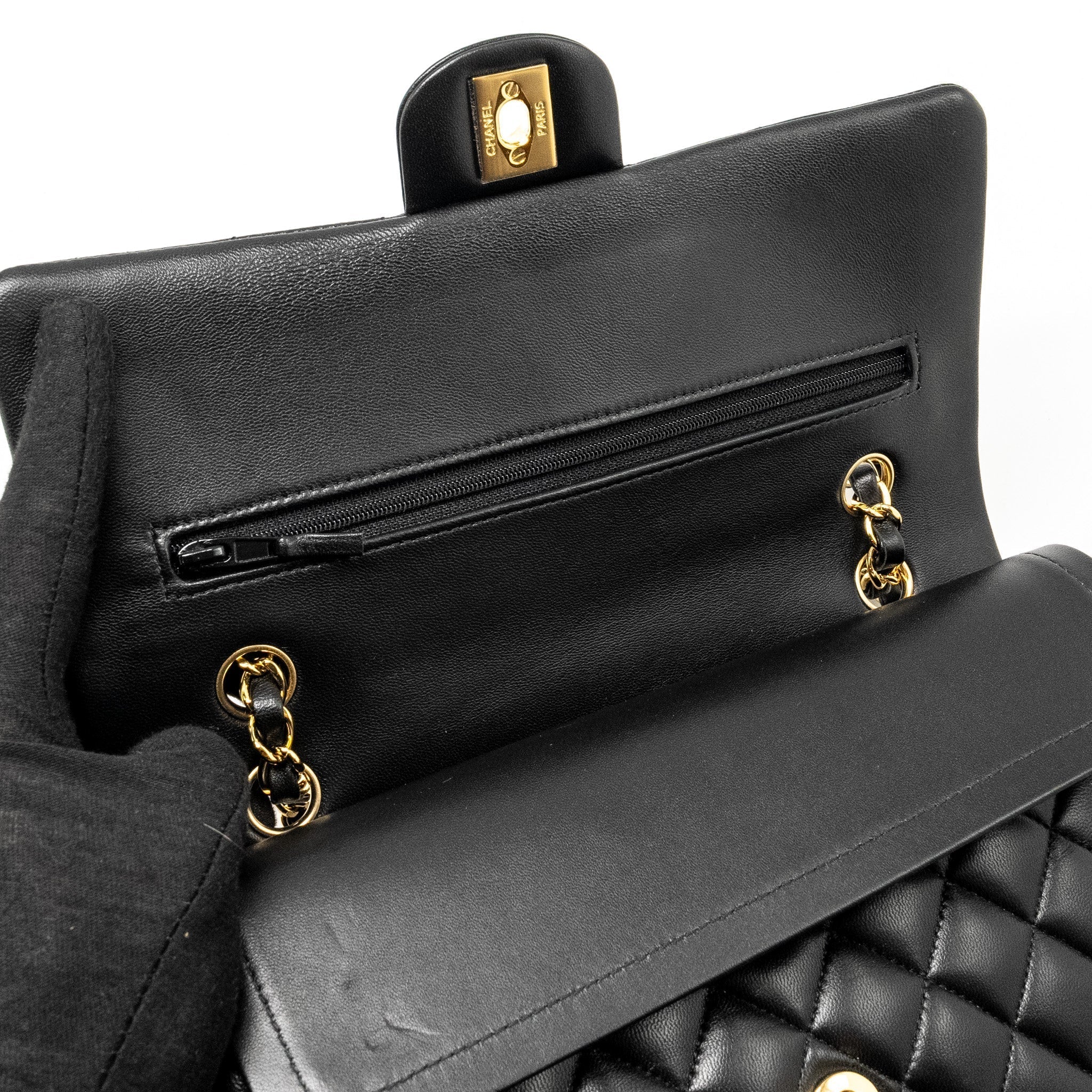 chanel-medium-classic-double-flap-bag-lambskin-black-ghw-8
