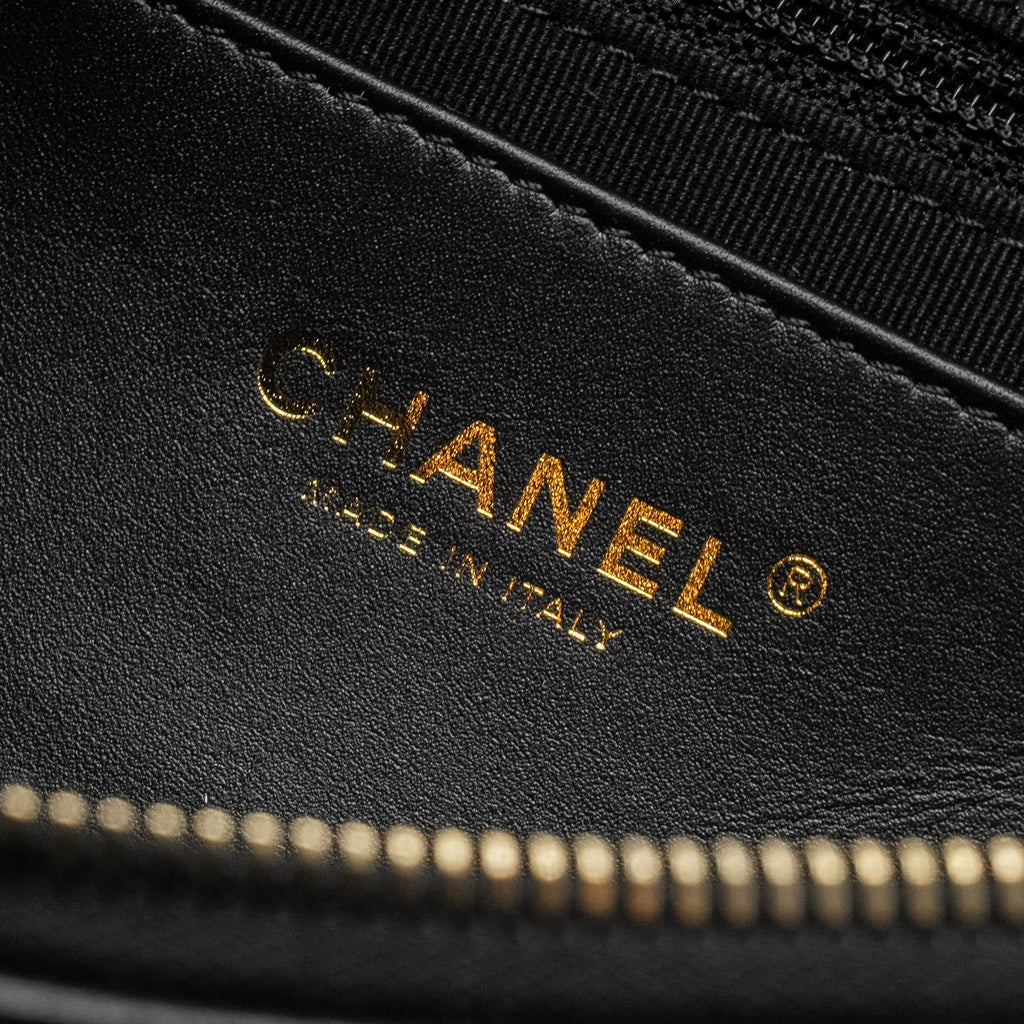 chanel-letter-logo-detailed-waist-bag-lambskin-black-ghw-microchip