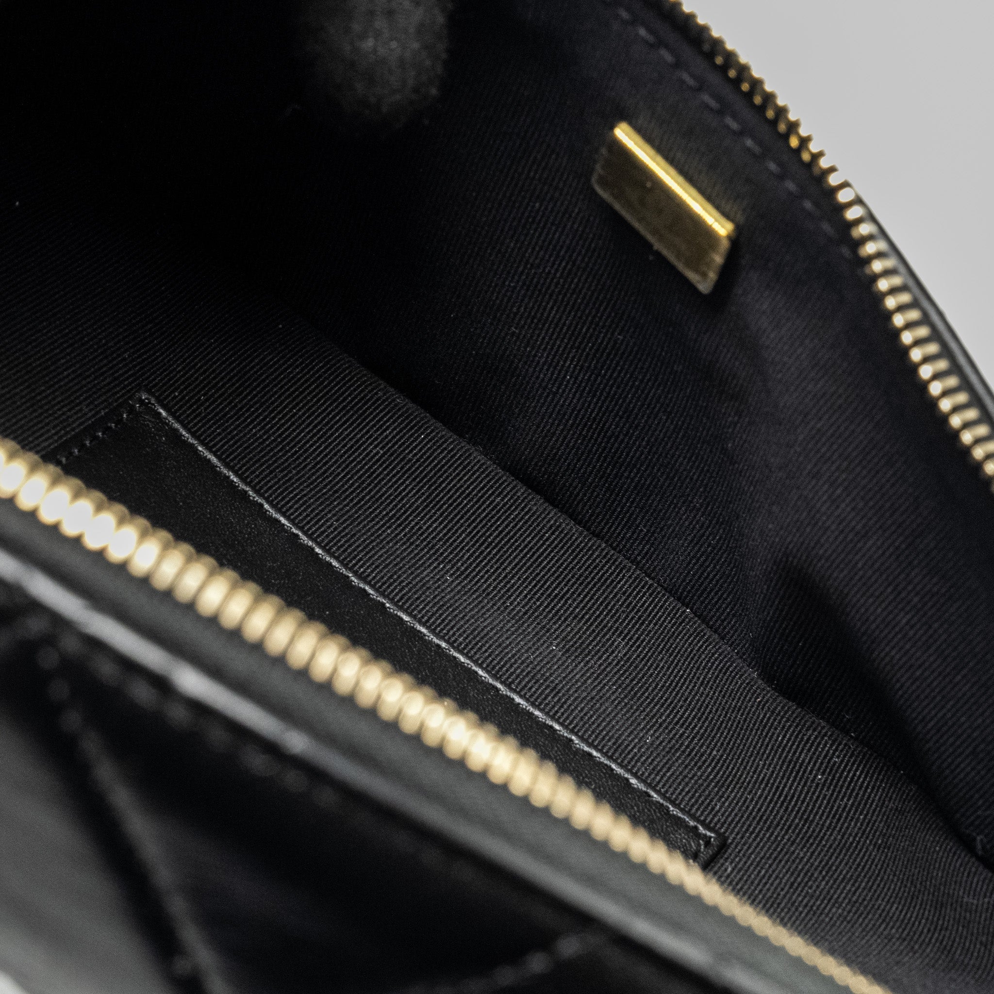 chanel-letter-logo-detailed-waist-bag-lambskin-black-ghw-microchip