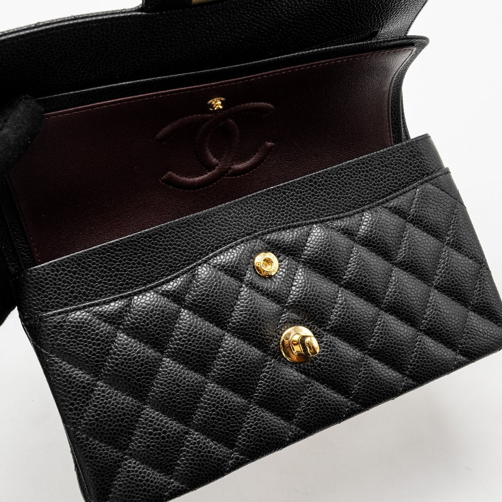 chanel-small-classic-double-flap-bag-caviar-black-ghwmicrochip-3