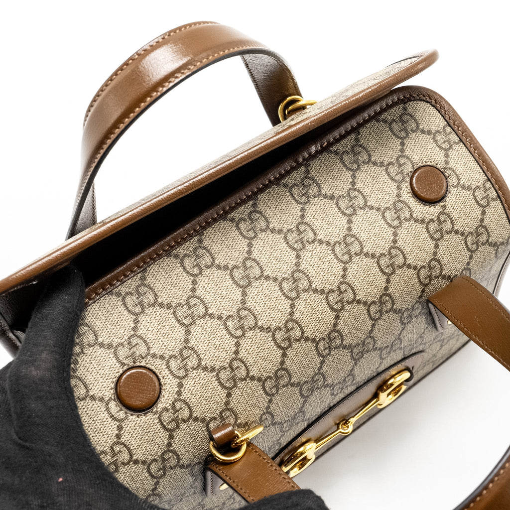 gucci-top-handle-horsebit-1955-bag-gg-supreme-canvas-ghw
