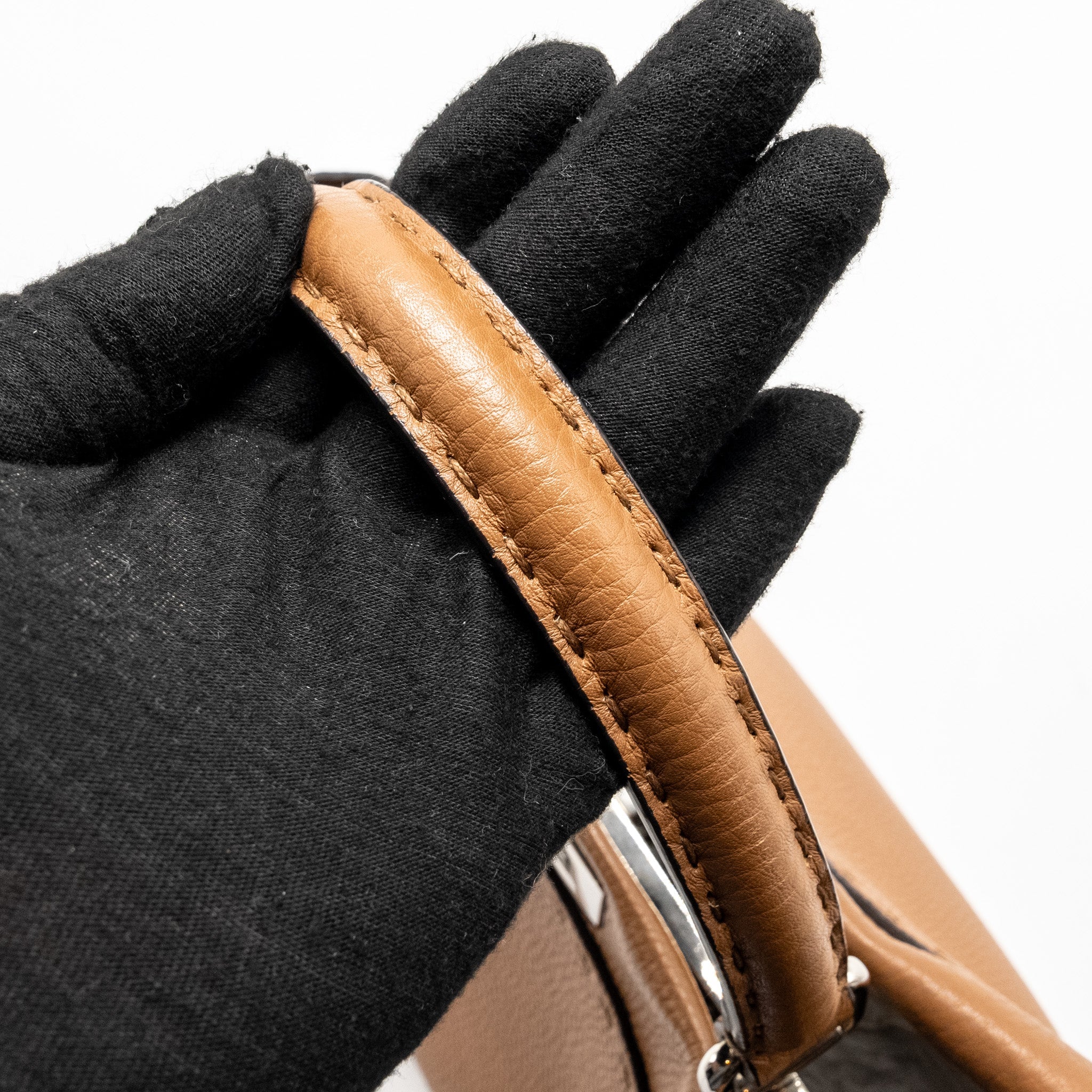 fendi-medium-peekaboo-tote-bag-grained-calfskin-caramel-shw-2