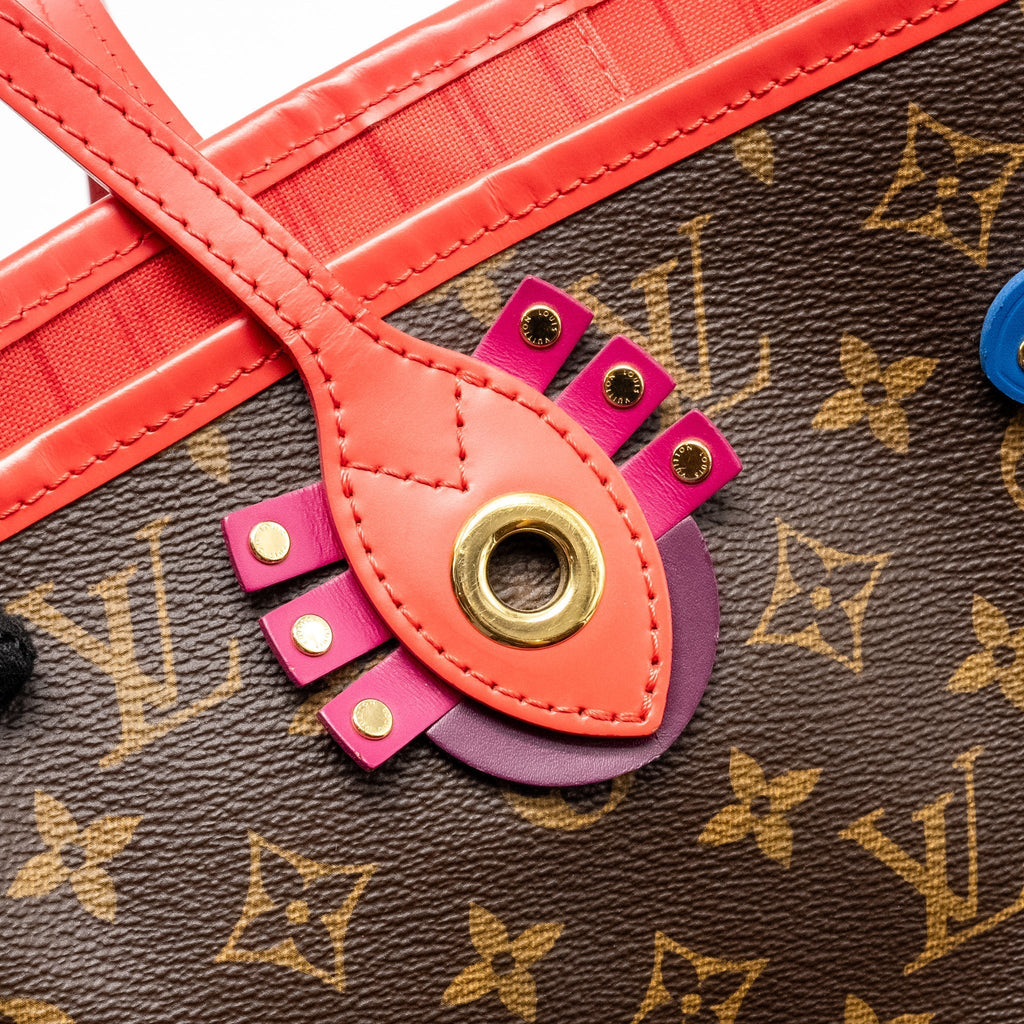 louis-vuitton-neverfull-mm-totem-limited-edition-monogram-canvas-mulitcolour-ghw