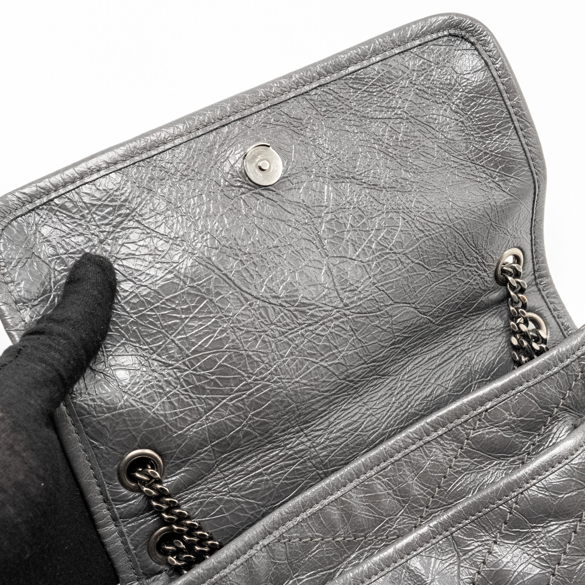 saint-laurent-niki-baby-calfskin-grey-shw