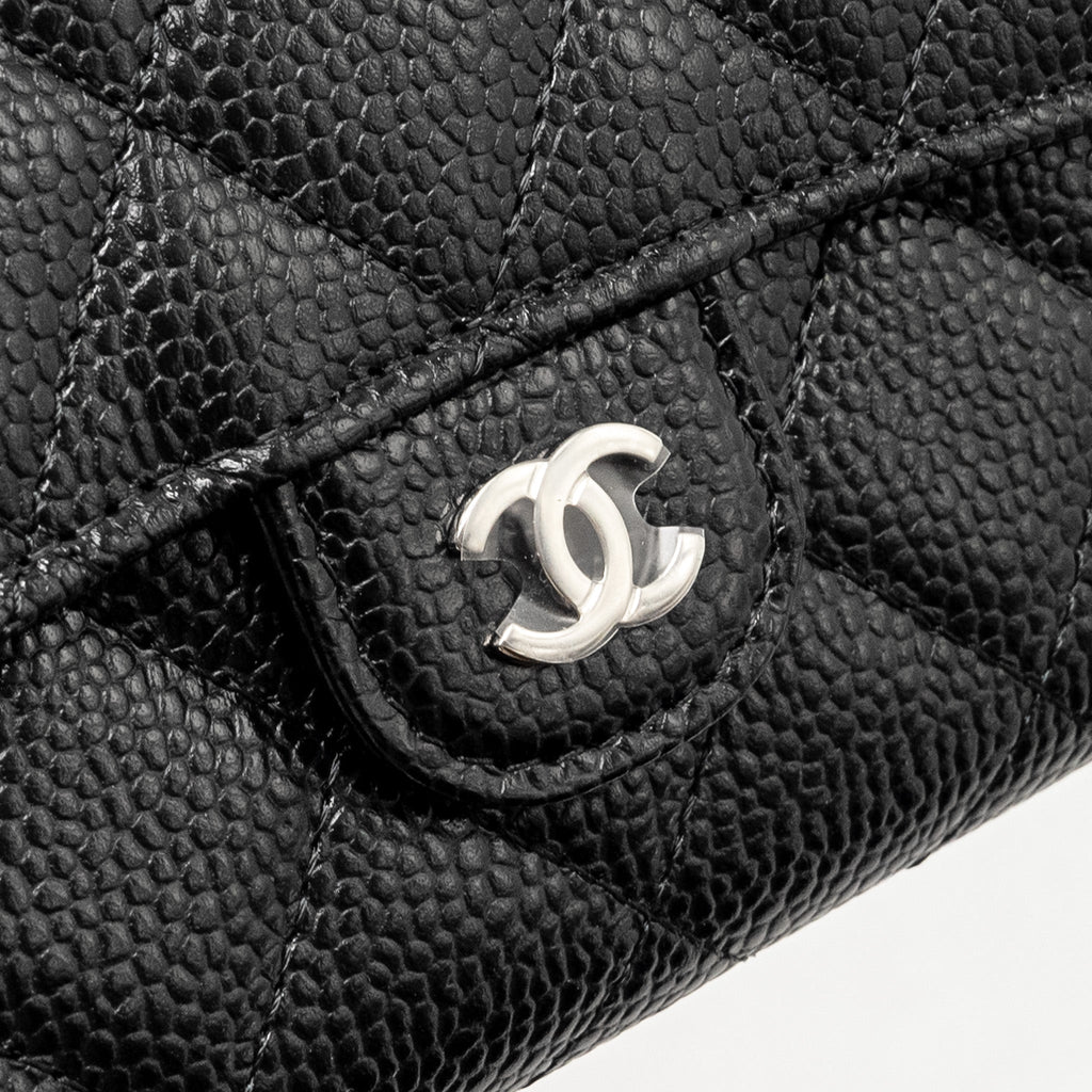 chanel-classic-flap-wallet-caviar-black-shw