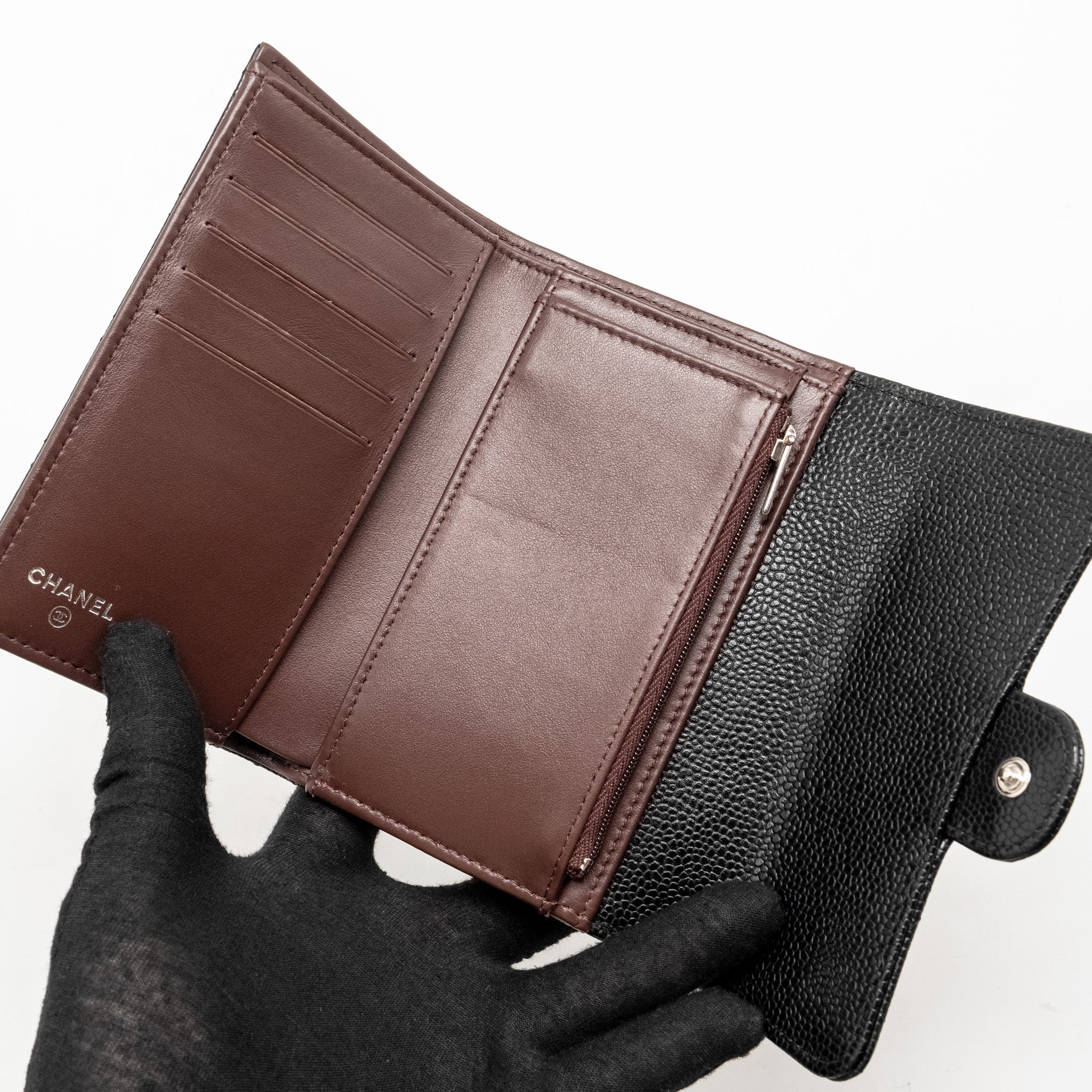 chanel-classic-flap-wallet-caviar-black-shw