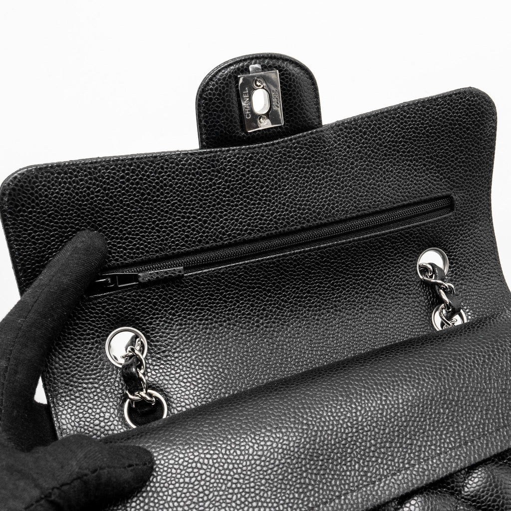 chanel-small-classic-double-flap-bag-caviar-black-shw-microchip-3