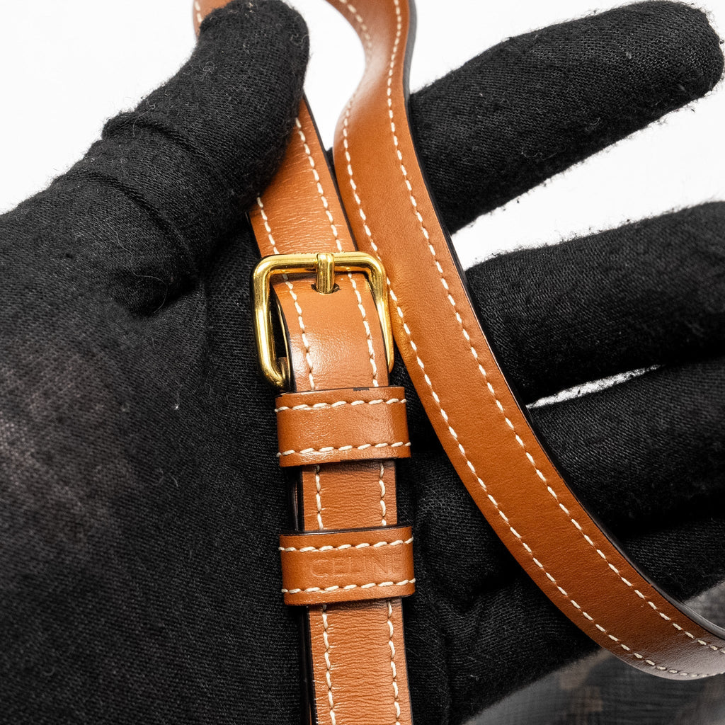 celine-triomphe-shoulder-bag-triomphe-canvas-calfskin-tan-ghw-1
