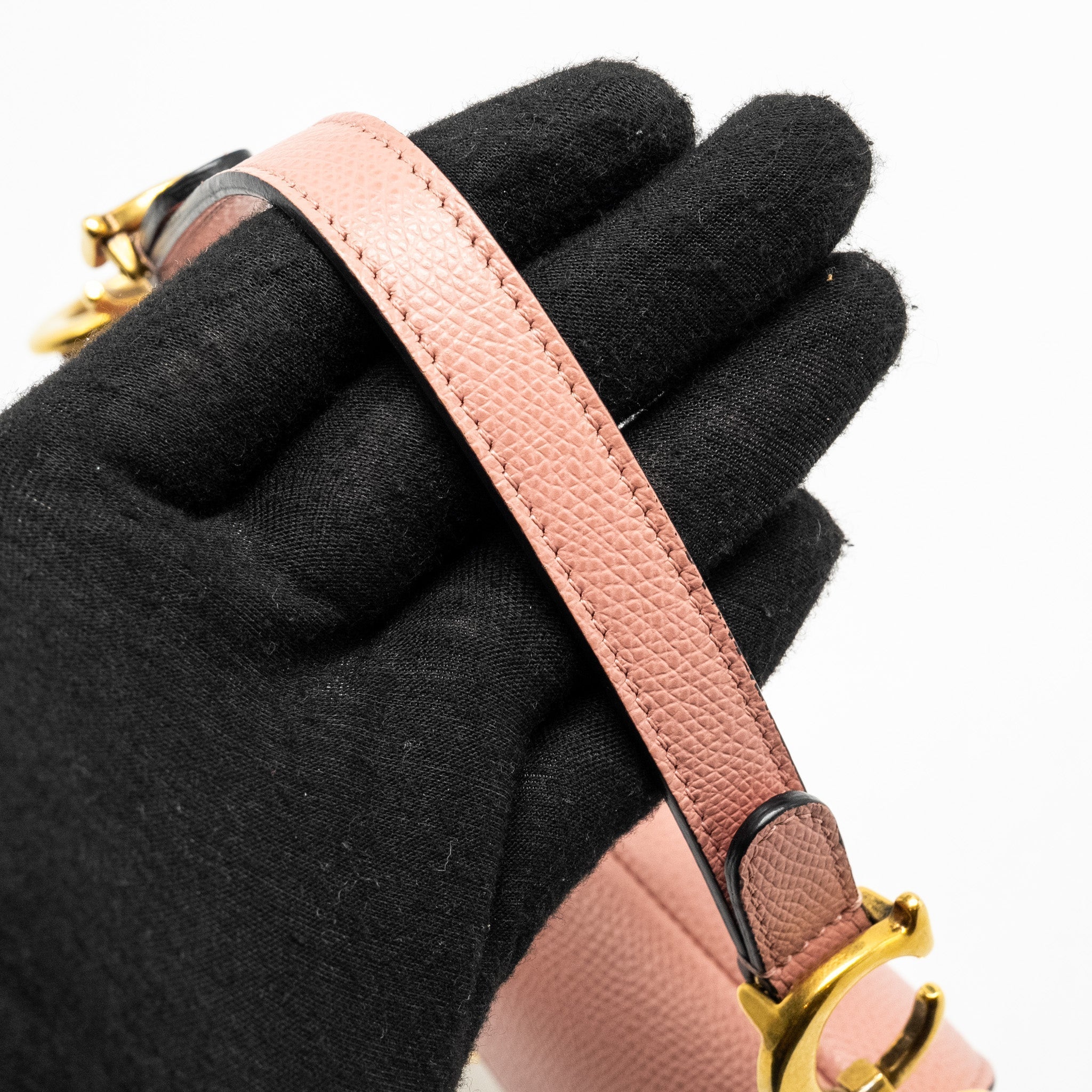 dior-mini-saddle-bag-grained-calfskin-pink-ghw-copy-1