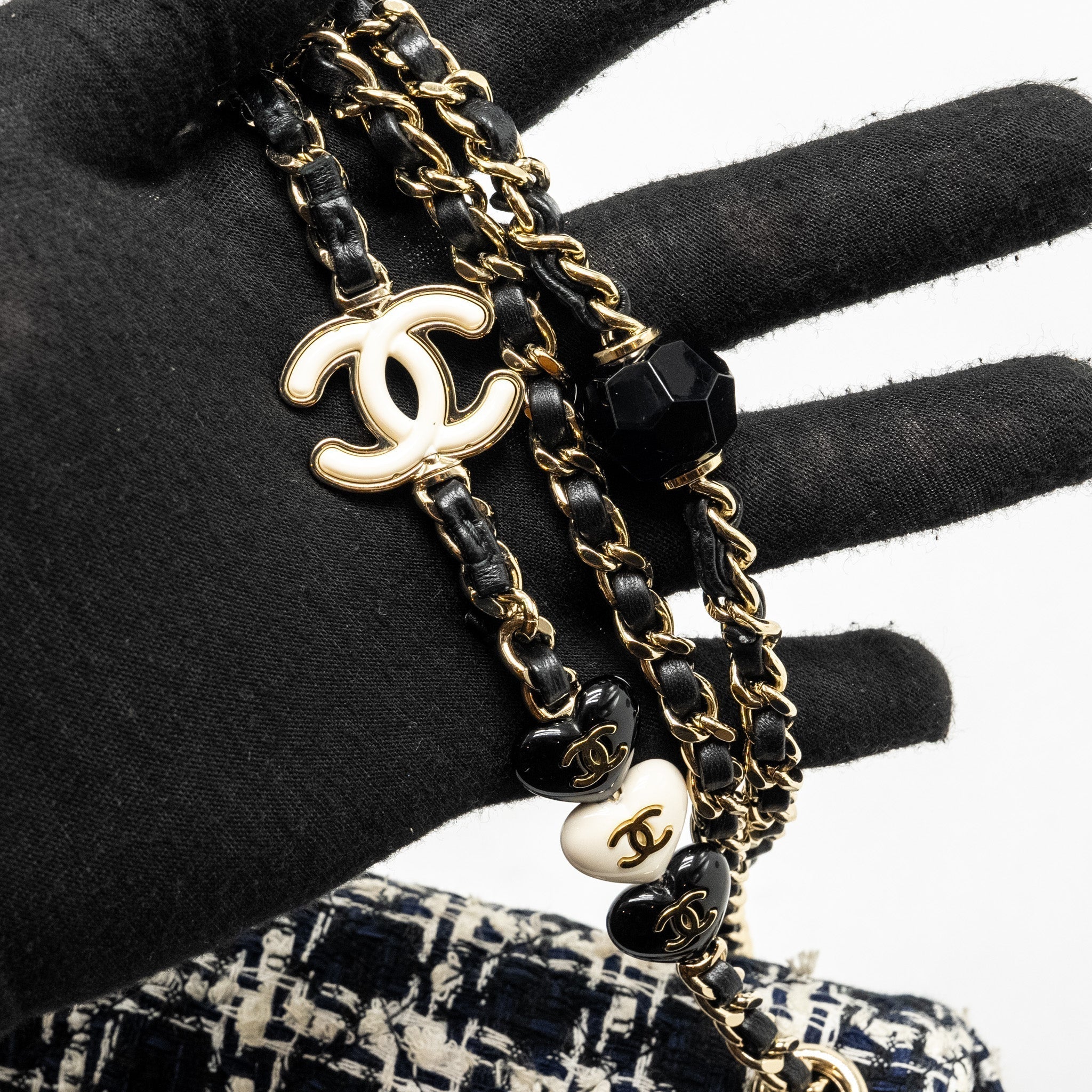 chanel-mini-flap-bag-with-detailed-chain-tweed-black-white-lghw-microchip
