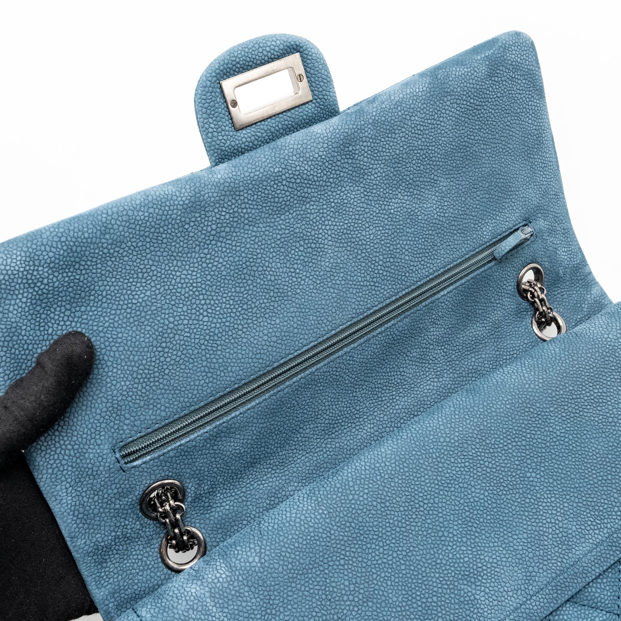 chanel-maxi-2-55-reissue-flap-bag-caviar-blue-ruthenium-hardware