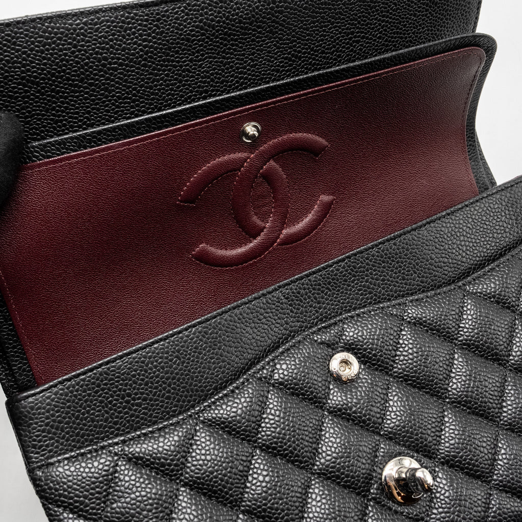 chanel-medium-classic-double-flap-bag-caviar-black-shw-10