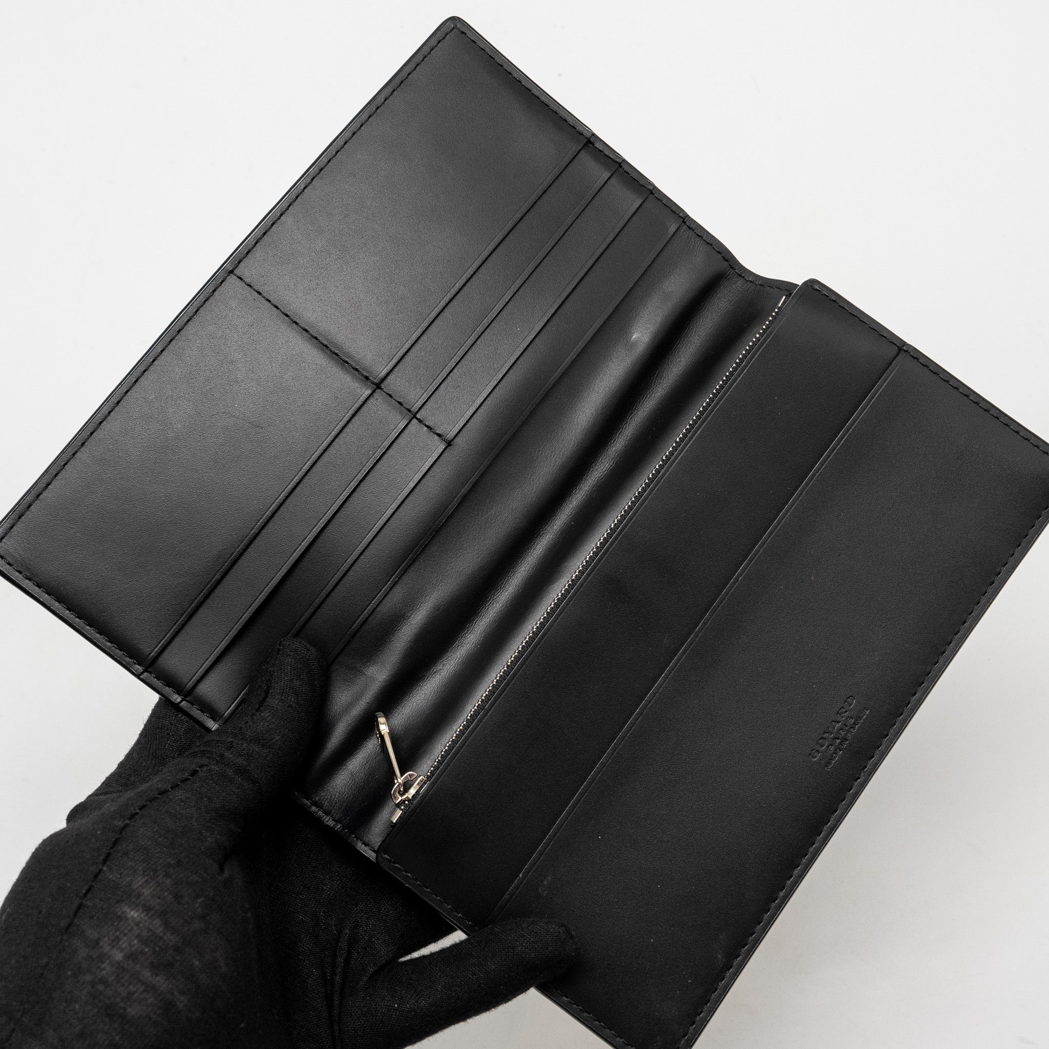 goyard-saint-roch-long-wallet-goyardine-canvas-calfskin-black-shw