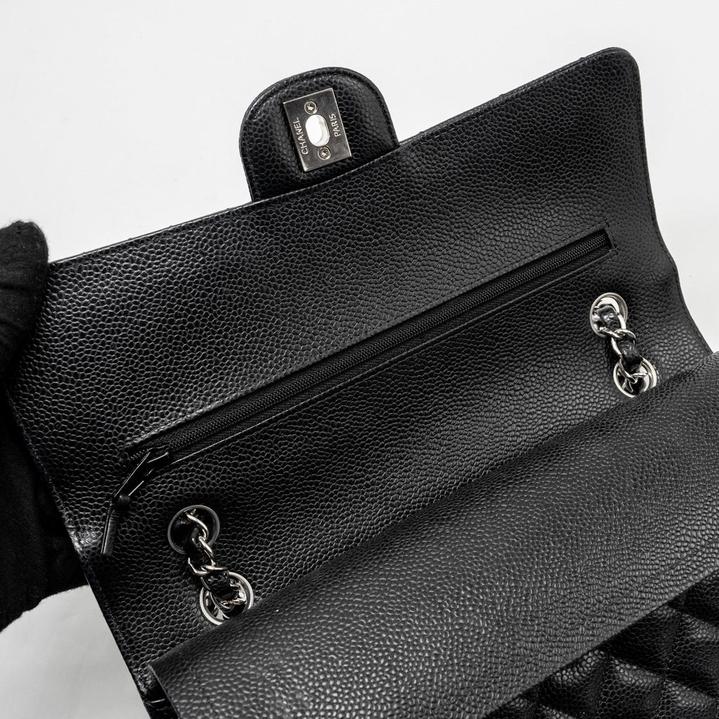 chanel-medium-classic-double-flap-bag-caviar-black-shwmicrochip