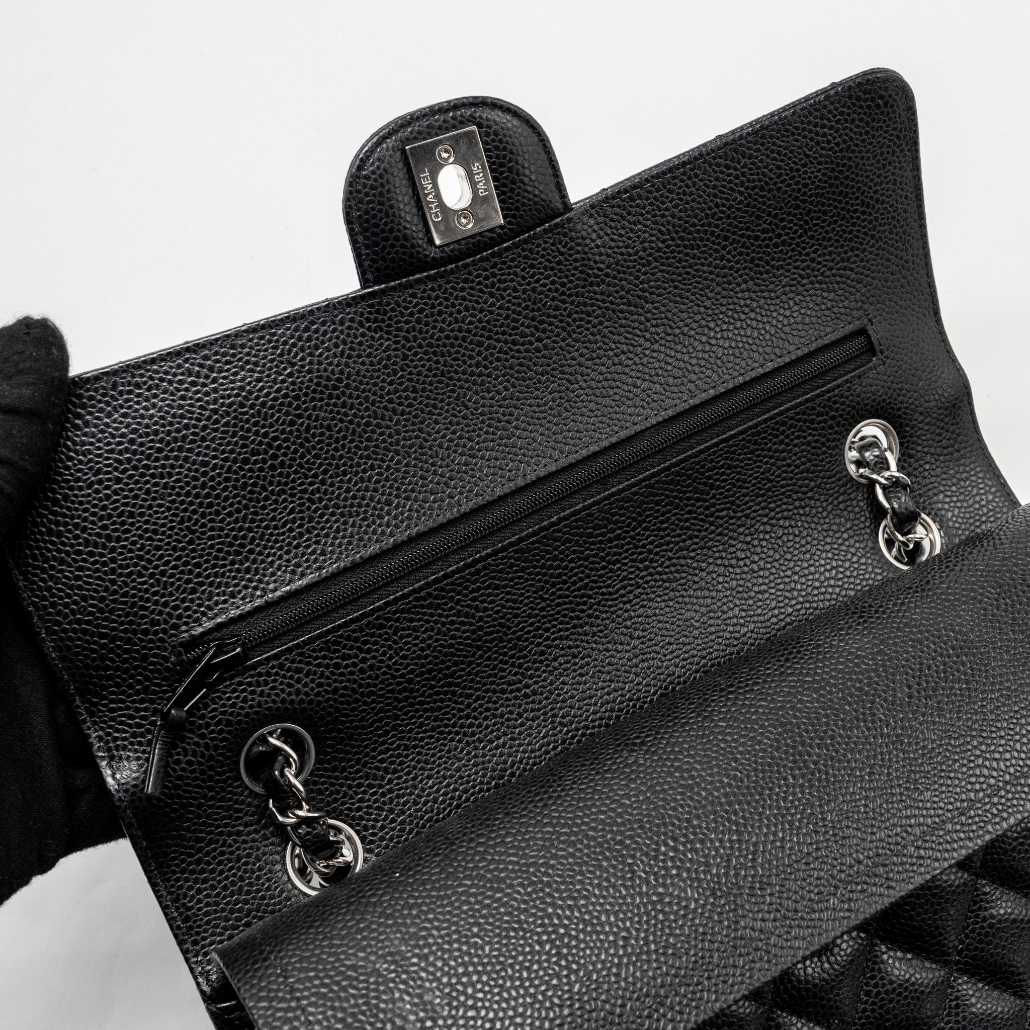 chanel-medium-classic-double-flap-bag-caviar-black-shwmicrochip
