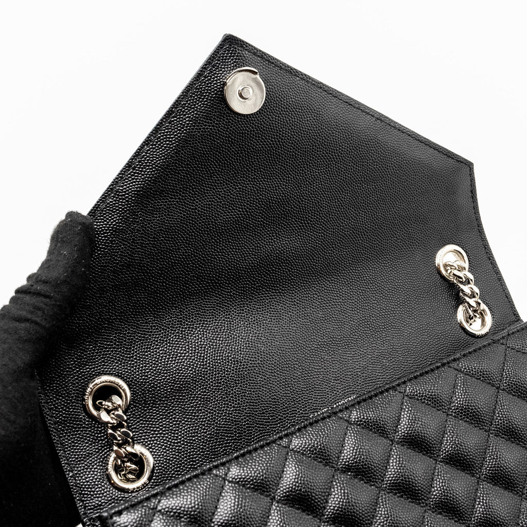 saint-laurent-ysl-medium-envelope-chain-bag-grained-calfskin-mix-matelasse-black-shw