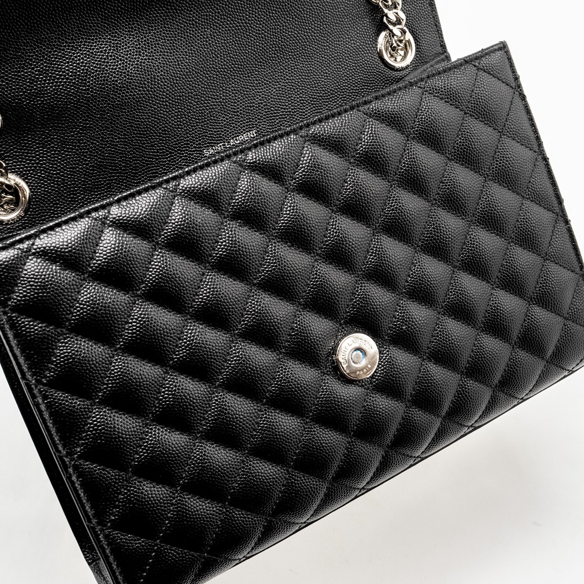 saint-laurent-ysl-medium-envelope-chain-bag-grained-calfskin-mix-matelasse-black-shw