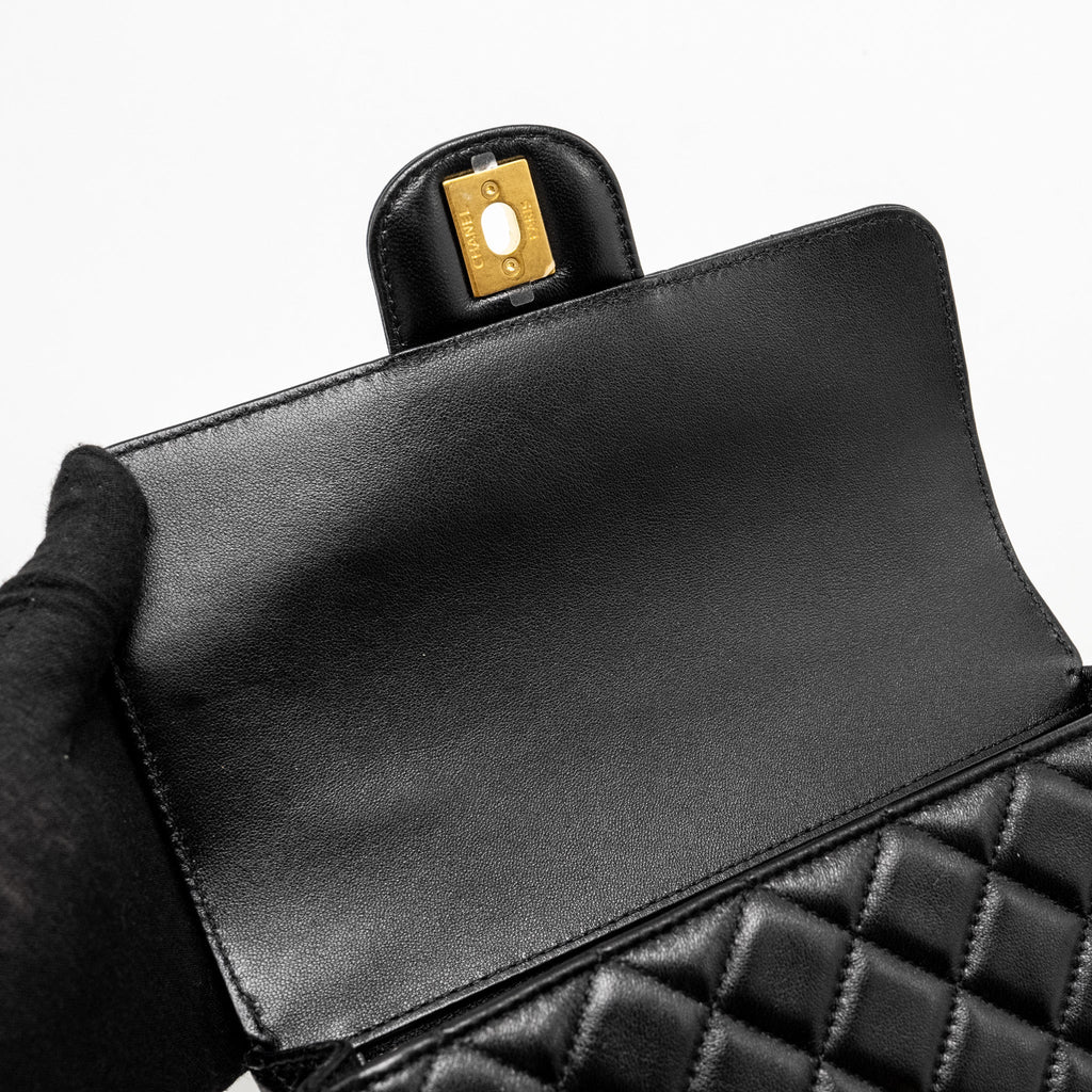 chanel-detailed-top-handle-flap-bag-lambskin-black-ghw-microchip