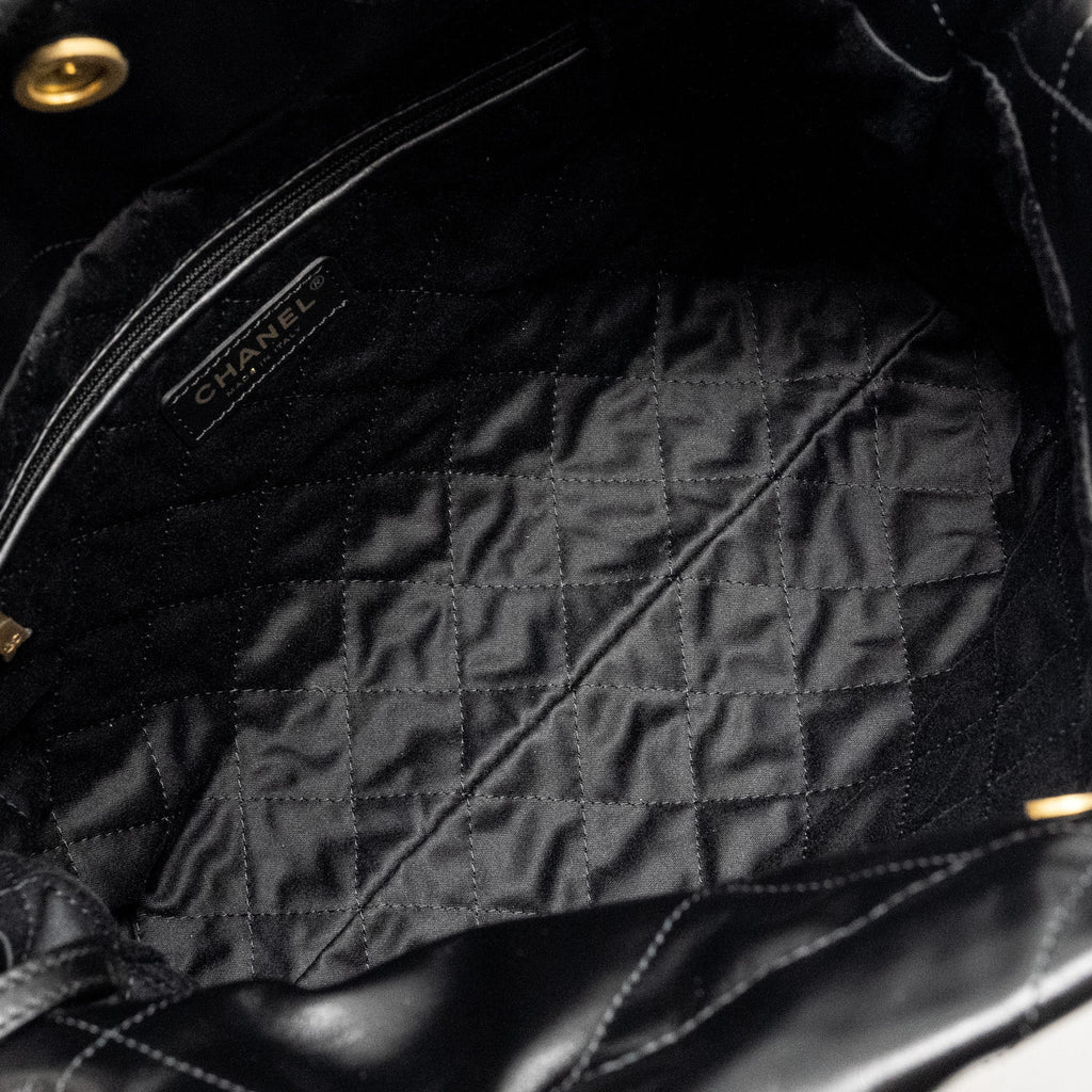 chanel-small-22-bag-shiny-calfskin-black-ghw-microchip-copy-1