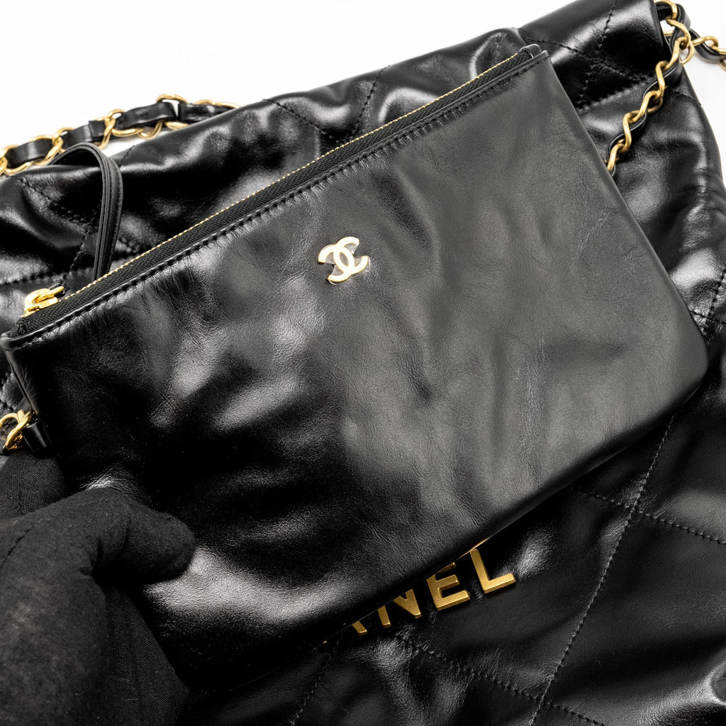 chanel-small-22-bag-shiny-calfskin-black-ghw-microchip-copy-1