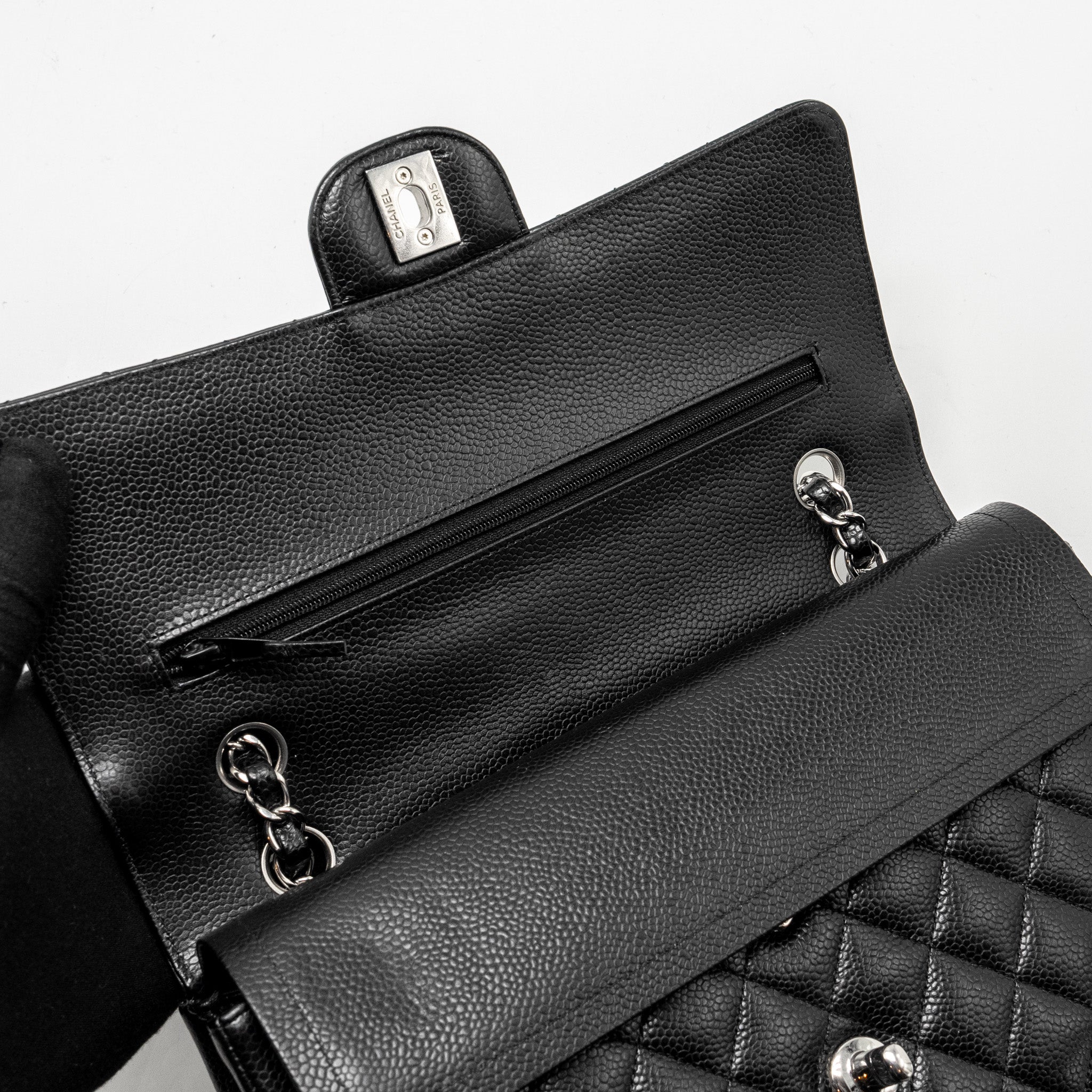 chanel-medium-classic-double-flap-bag-caviar-black-shw-microchip-2