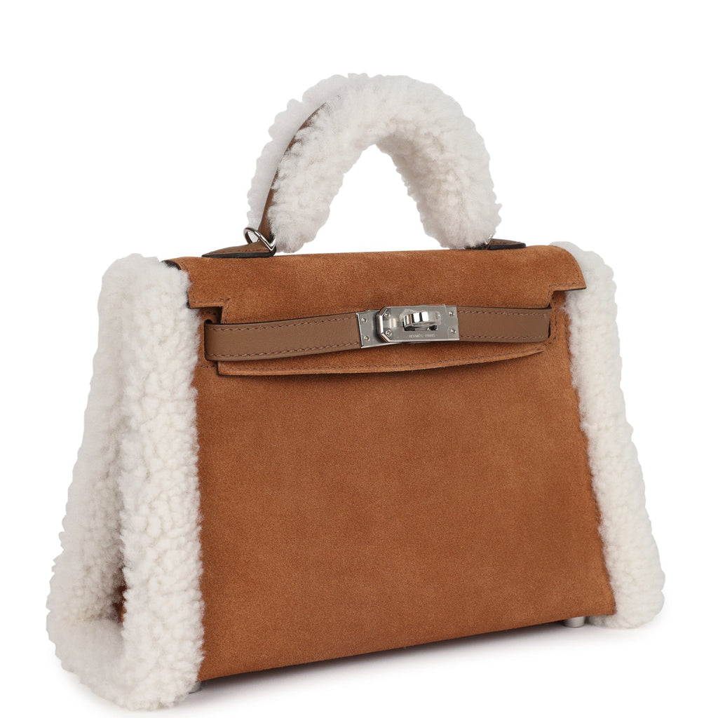 Teddy Kelly 20 Chamois Shearling and Swift Bag