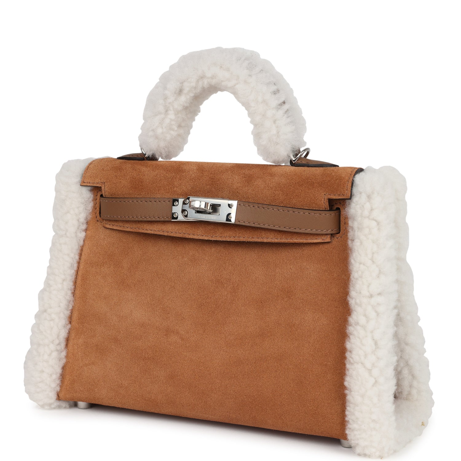 Teddy Kelly 20 Chamois Shearling and Swift Bag