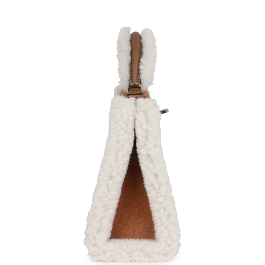 Teddy Kelly 20 Chamois Shearling and Swift Bag