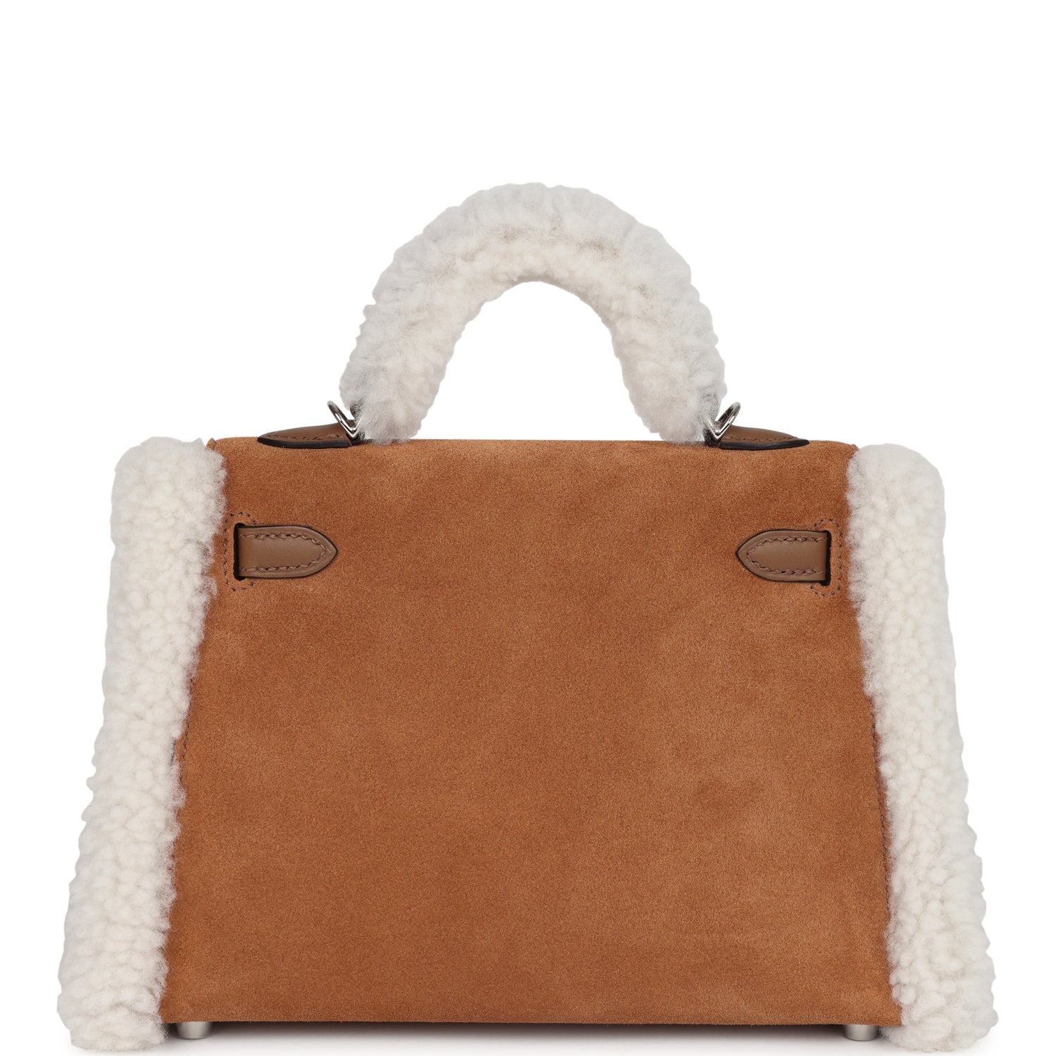 Teddy Kelly 20 Chamois Shearling and Swift Bag