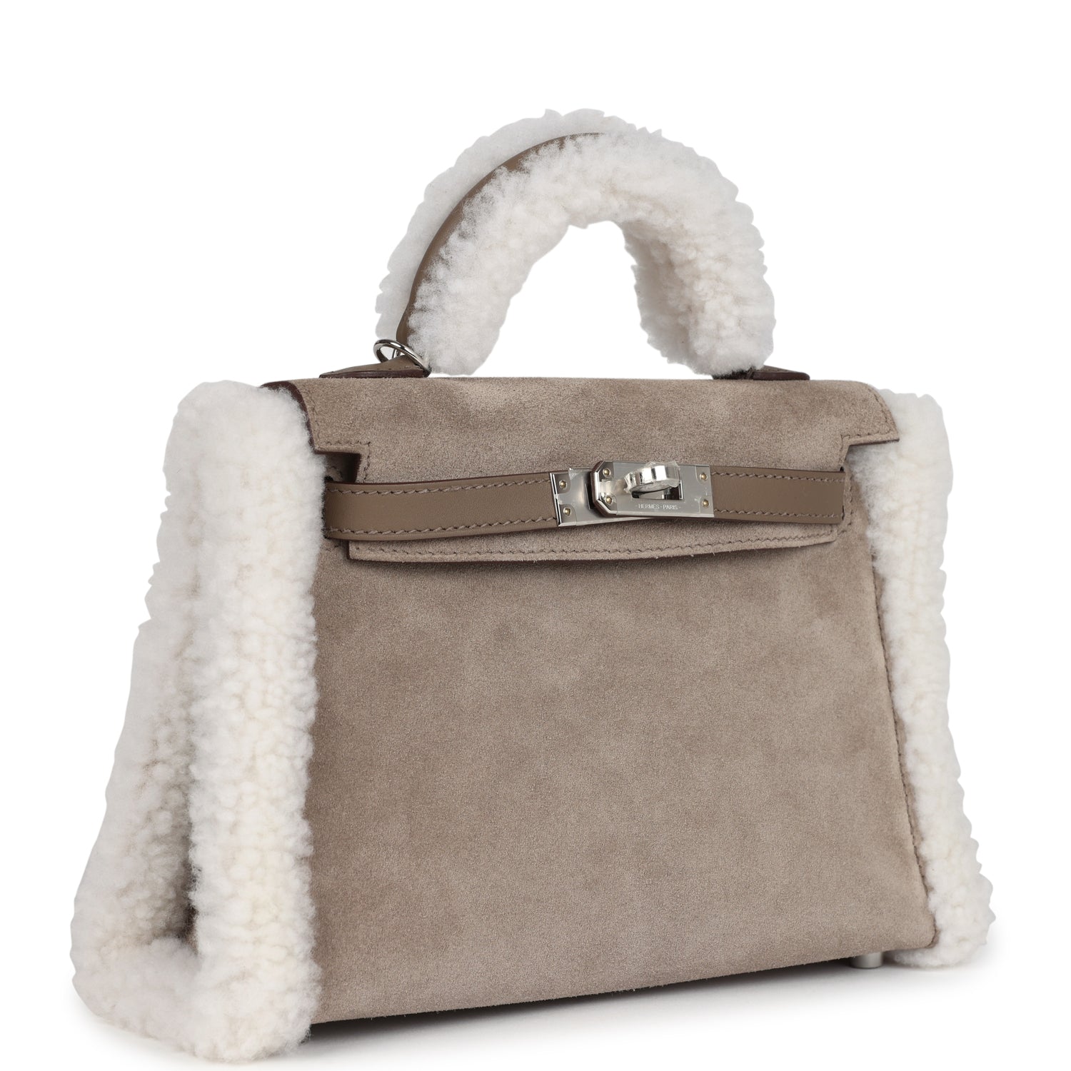 Teddy Kelly 20 Gris Caillou and Etoupe Swift Bag