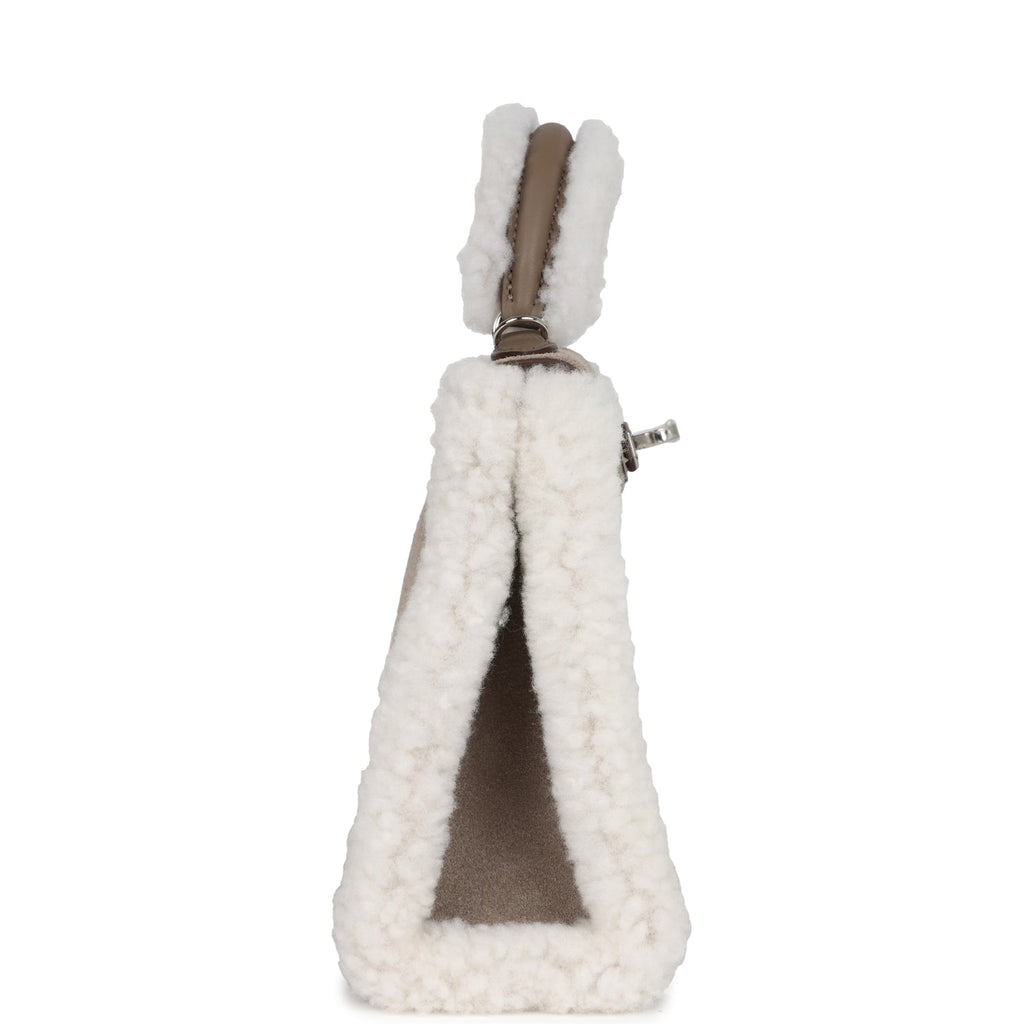 Teddy Kelly 20 Gris Caillou and Etoupe Swift Bag
