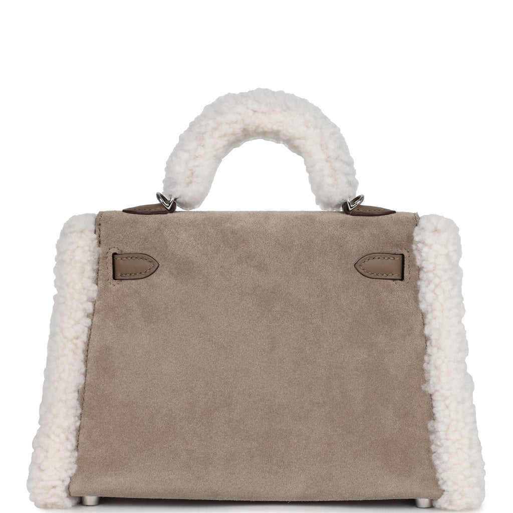 Teddy Kelly 20 Gris Caillou and Etoupe Swift Bag