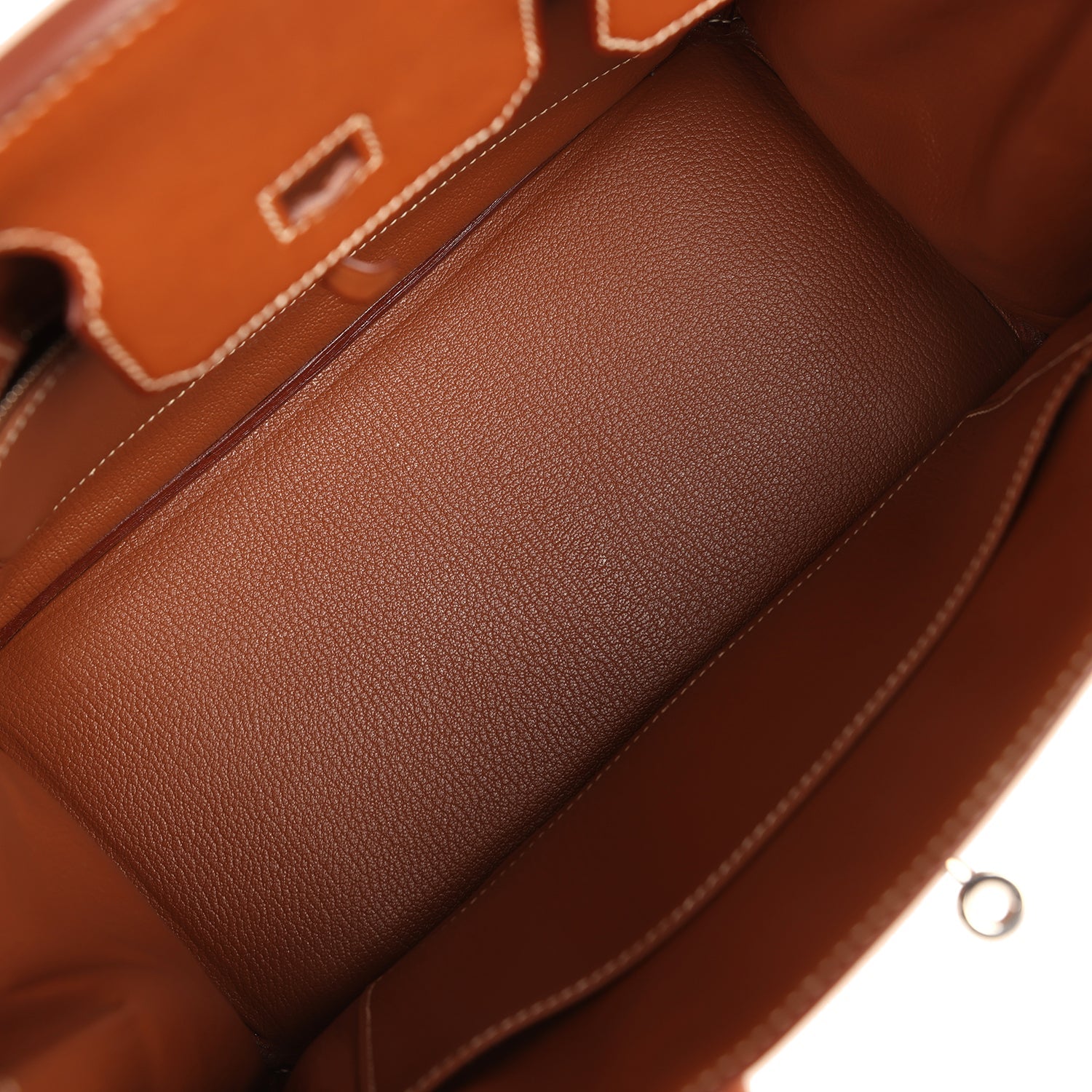 Vintage Birkin 30 Fauve Barenia Palladium Hardware Bag